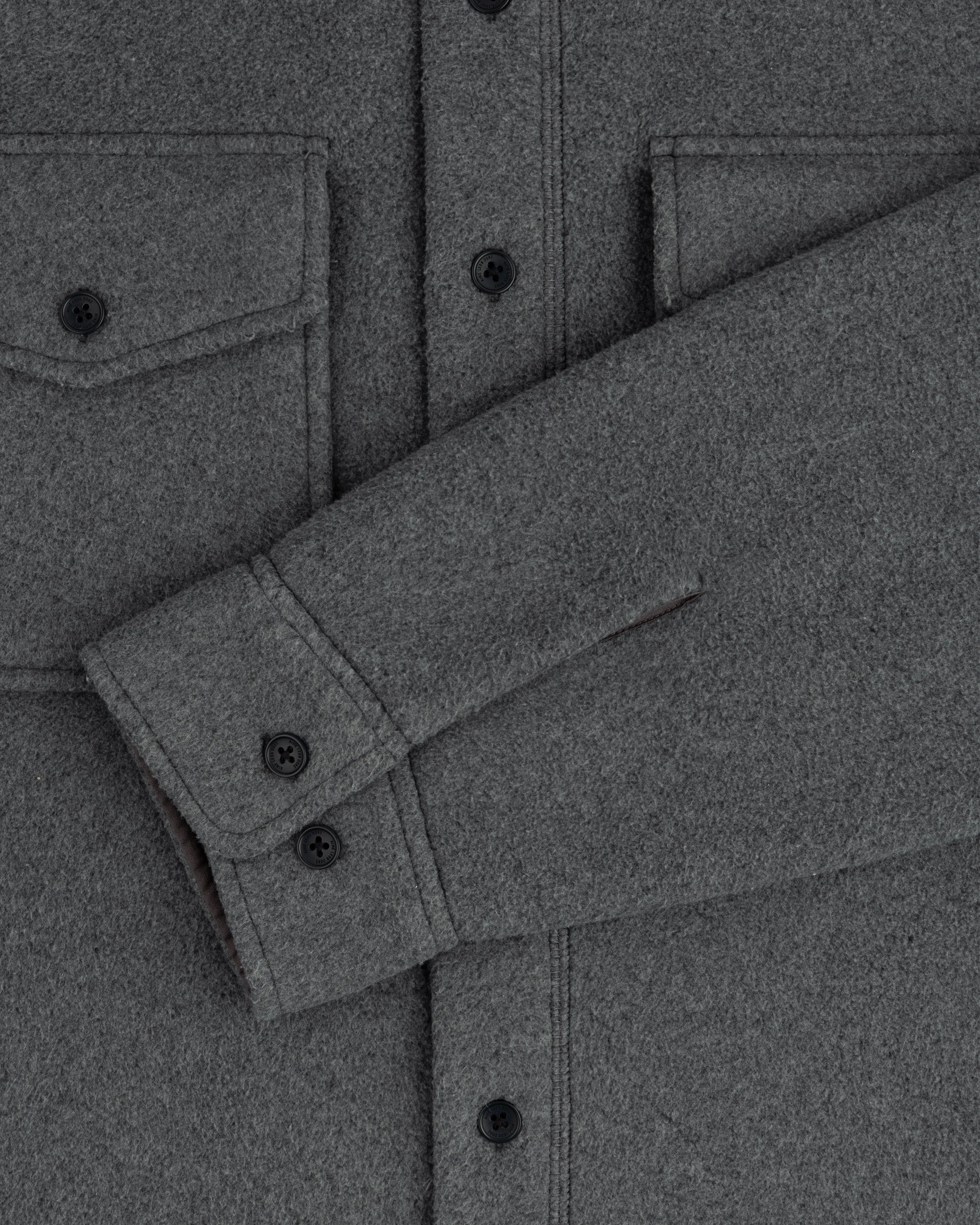 Melange Fleece Shirt sold by Aime Leon Dore product image thumbnail 4