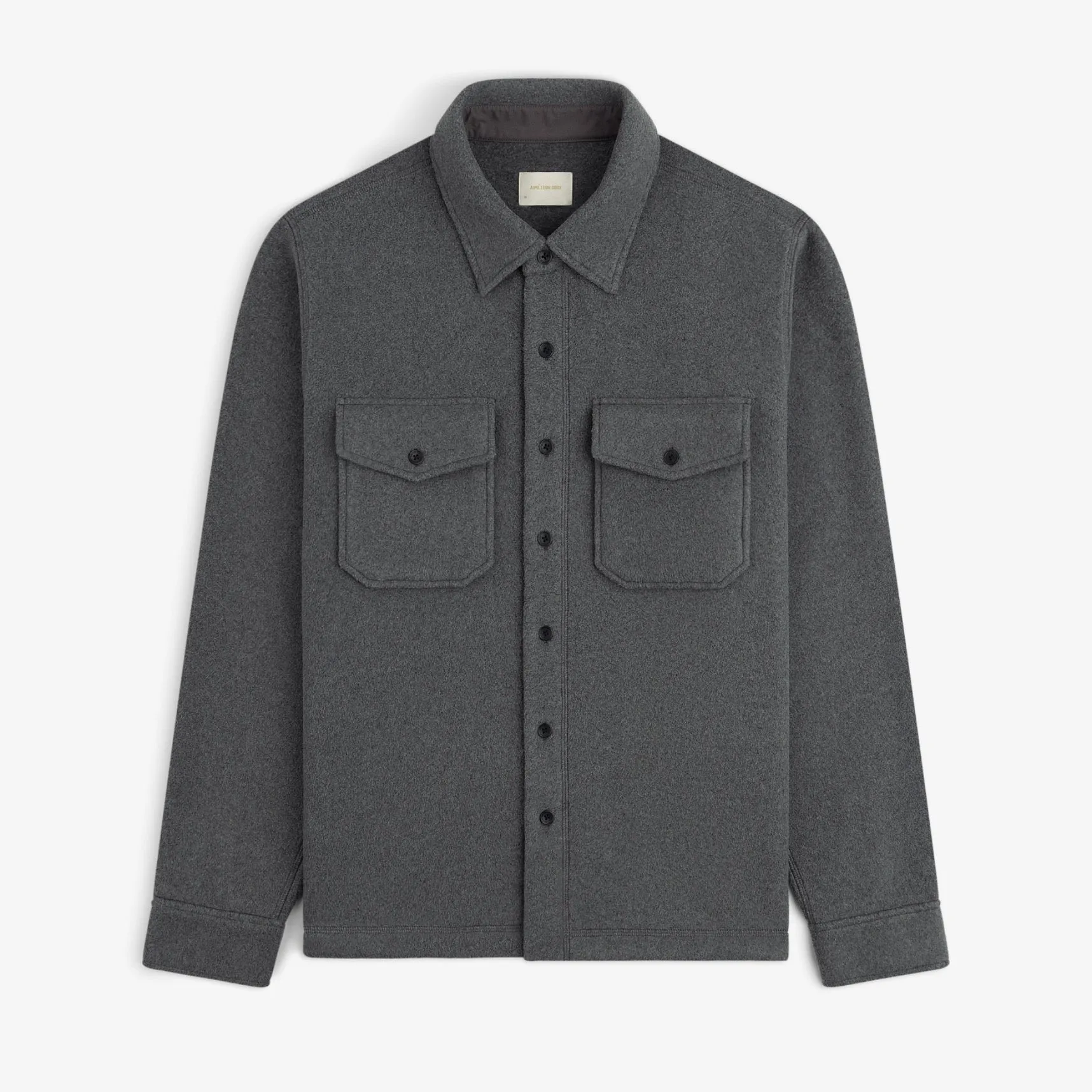 Melange Fleece Shirt sold by Aime Leon Dore
