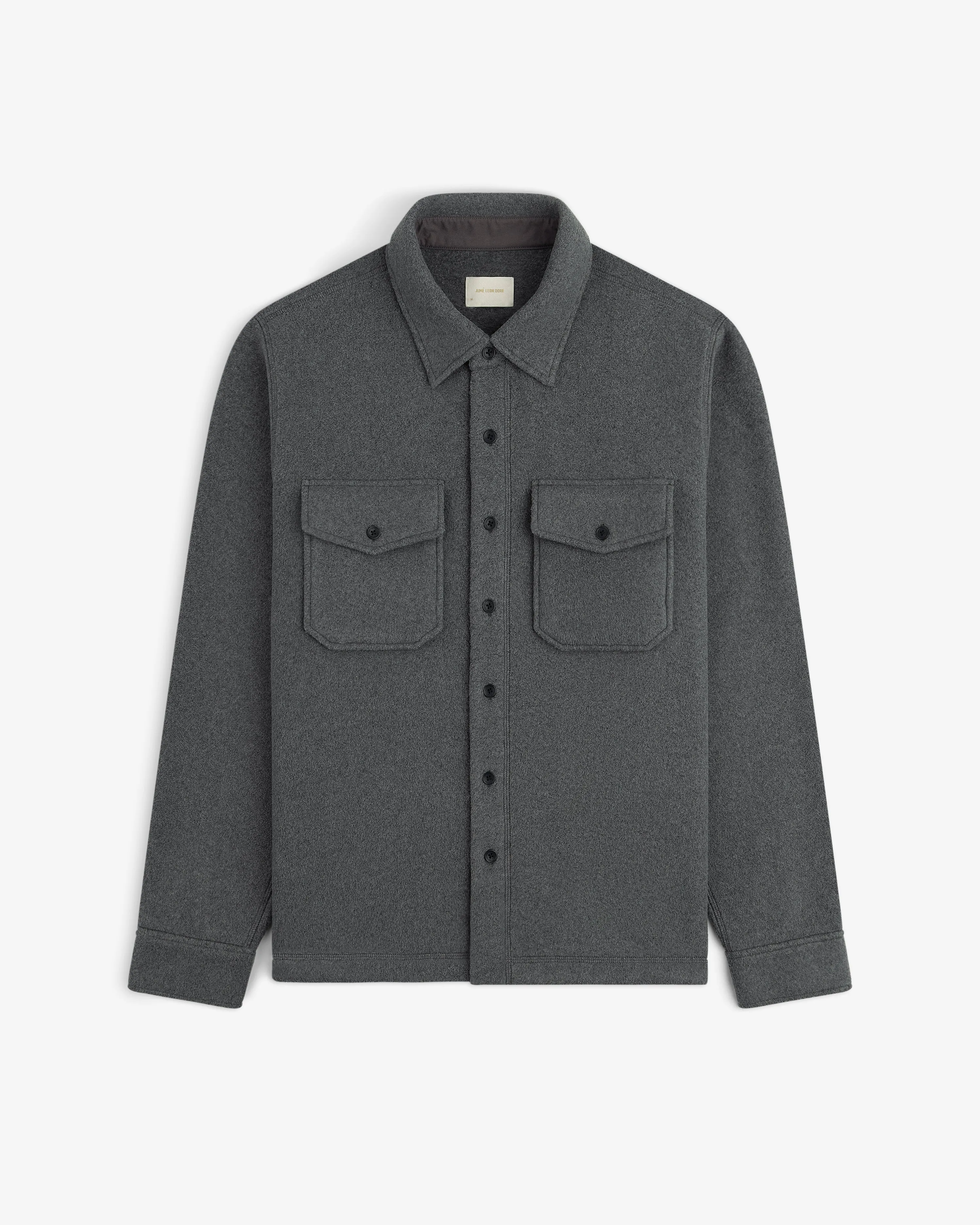 Melange Fleece Shirt sold by Aime Leon Dore product image thumbnail 2
