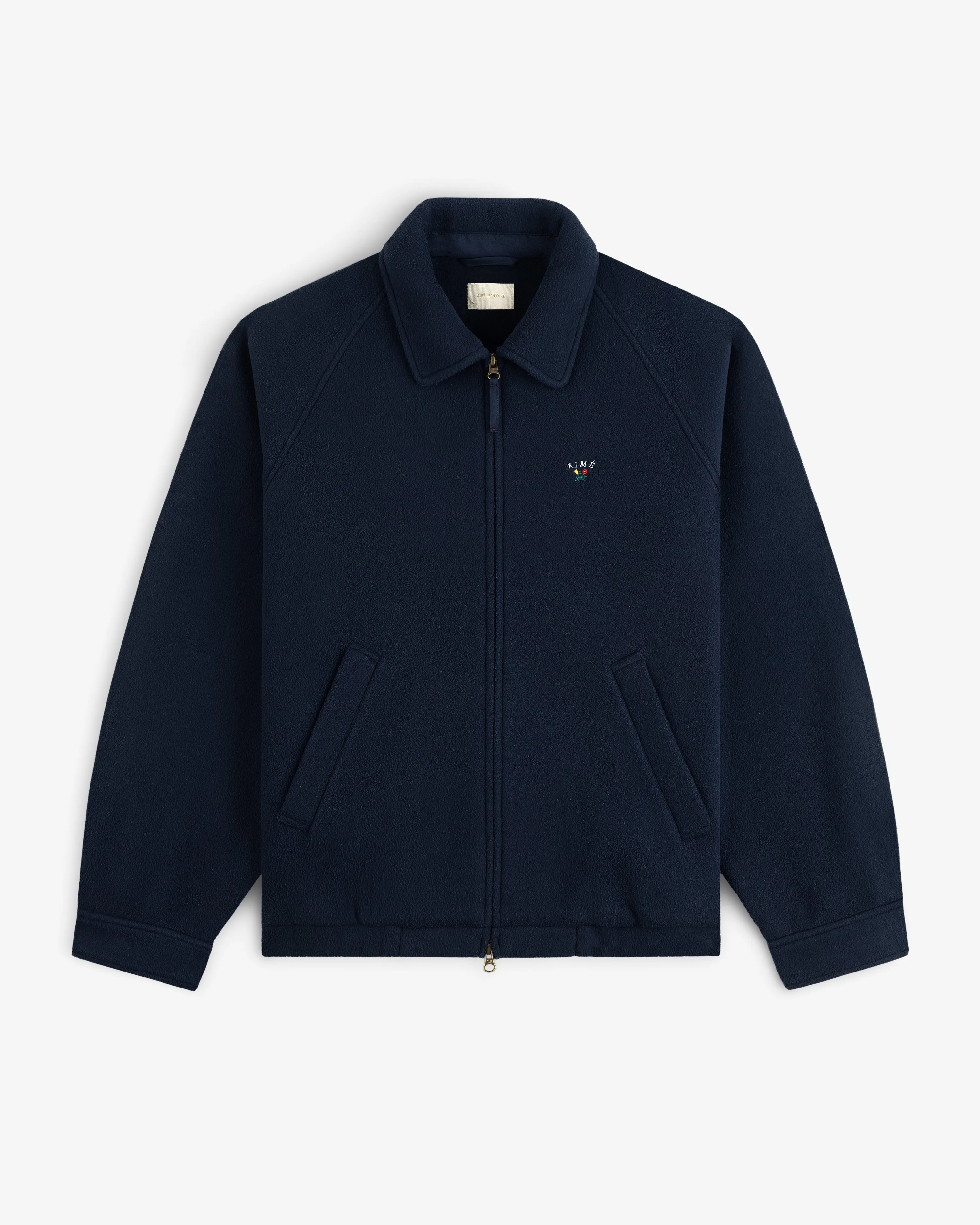 Crest Fleece Casual Jacket sold by Aime Leon Dore product image thumbnail 2