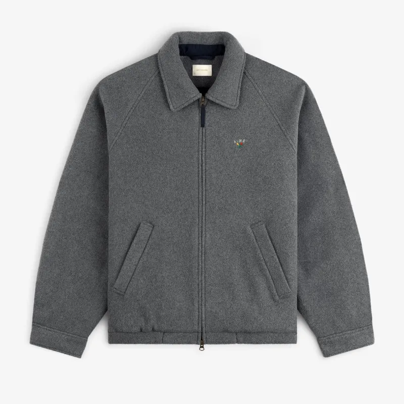 Crest Fleece Casual Jacket made by Aime Leon Dore