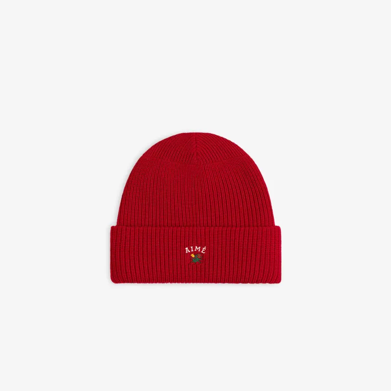 Crest Merino Wool Beanie made by Aime Leon Dore