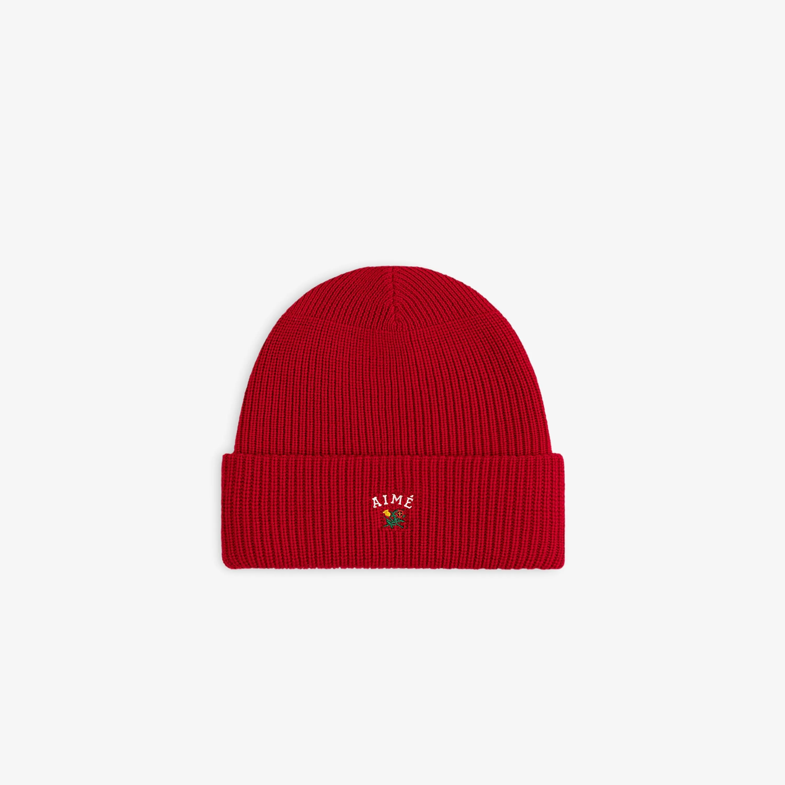 Crest Merino Wool Beanie sold by Aime Leon Dore