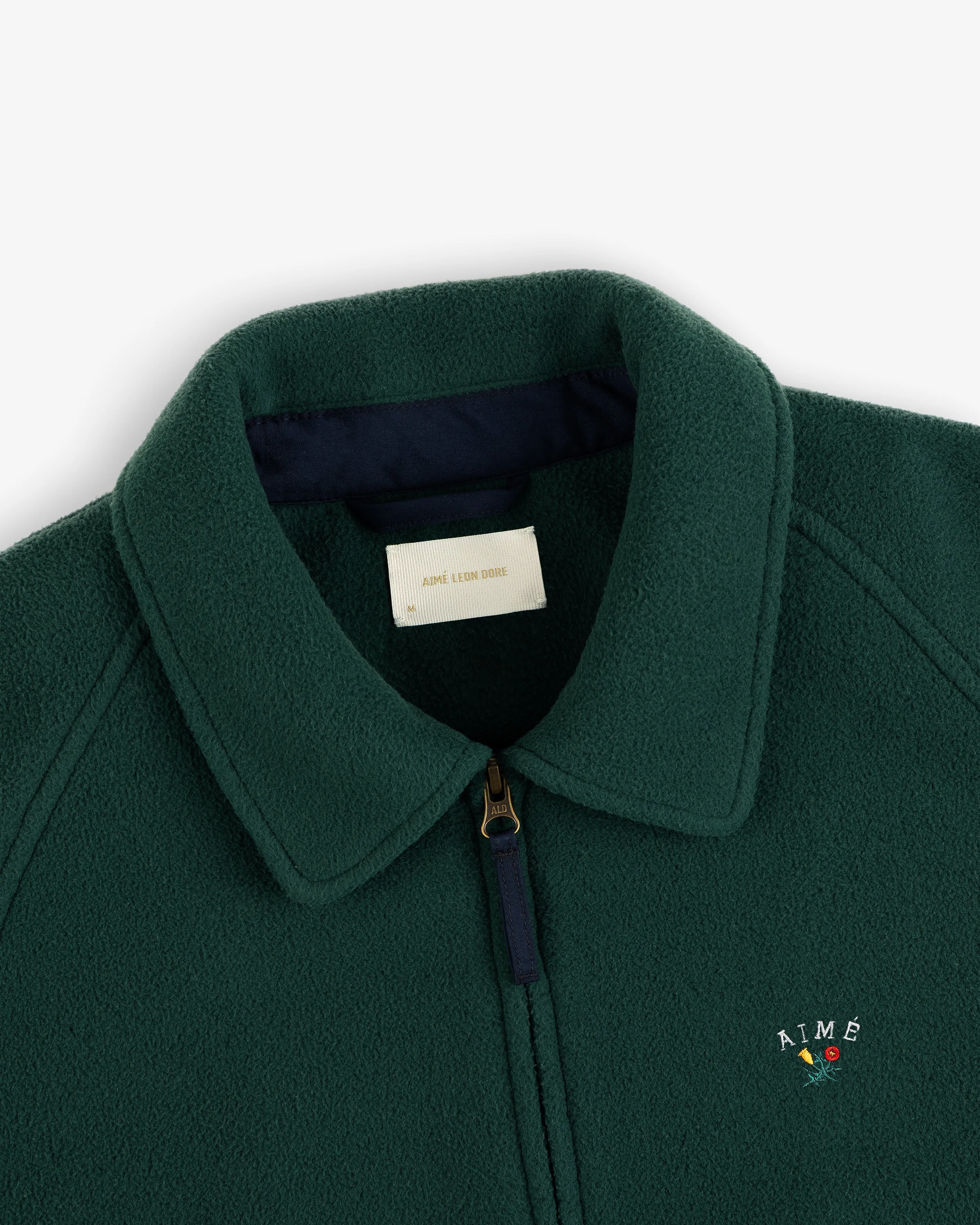 Crest Fleece Casual Jacket sold by Aime Leon Dore product image thumbnail 3