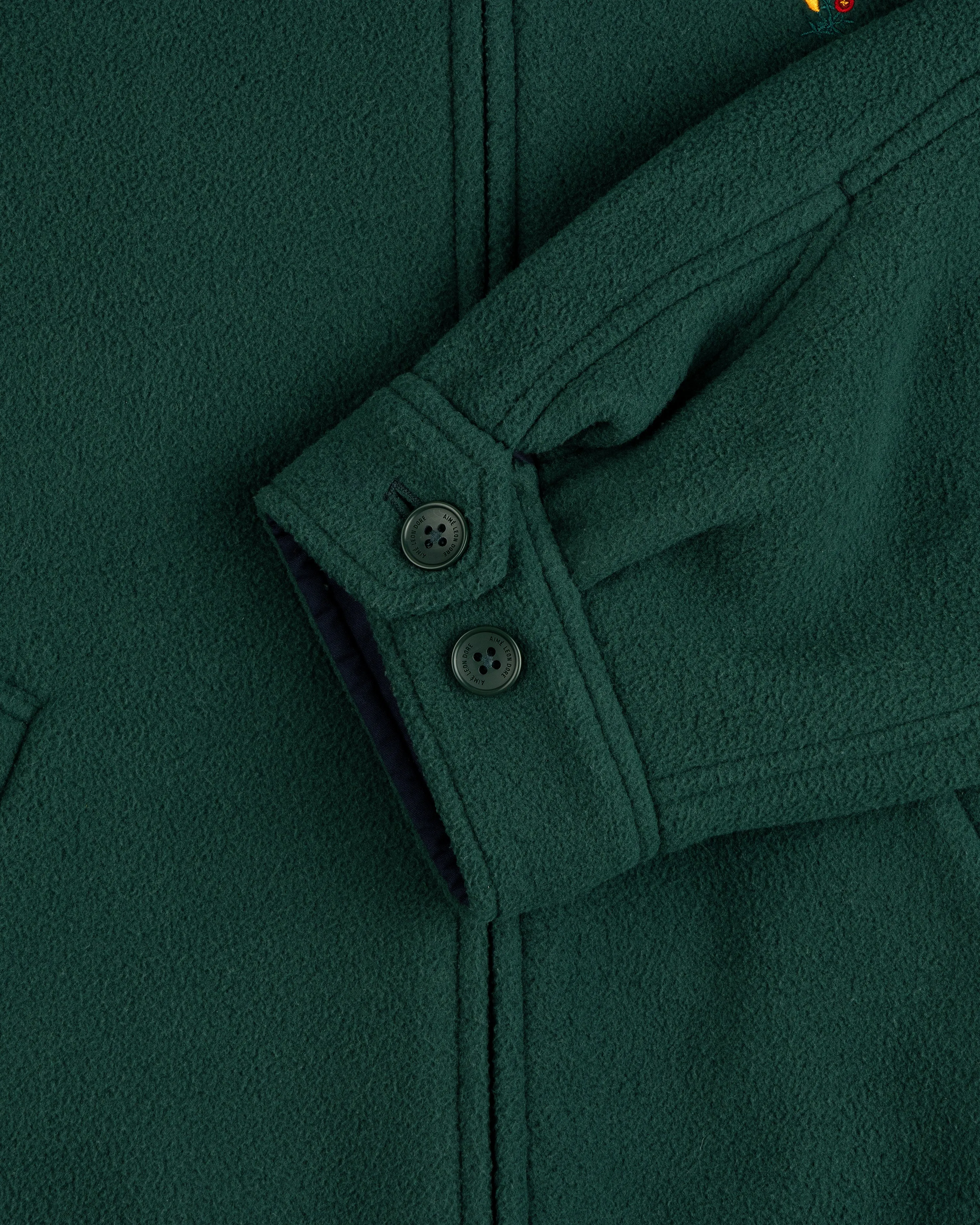 Crest Fleece Casual Jacket sold by Aime Leon Dore product image thumbnail 5