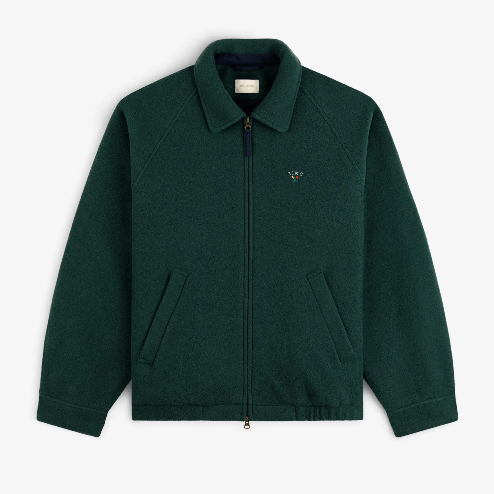 Crest Fleece Casual Jacket sold by Aime Leon Dore