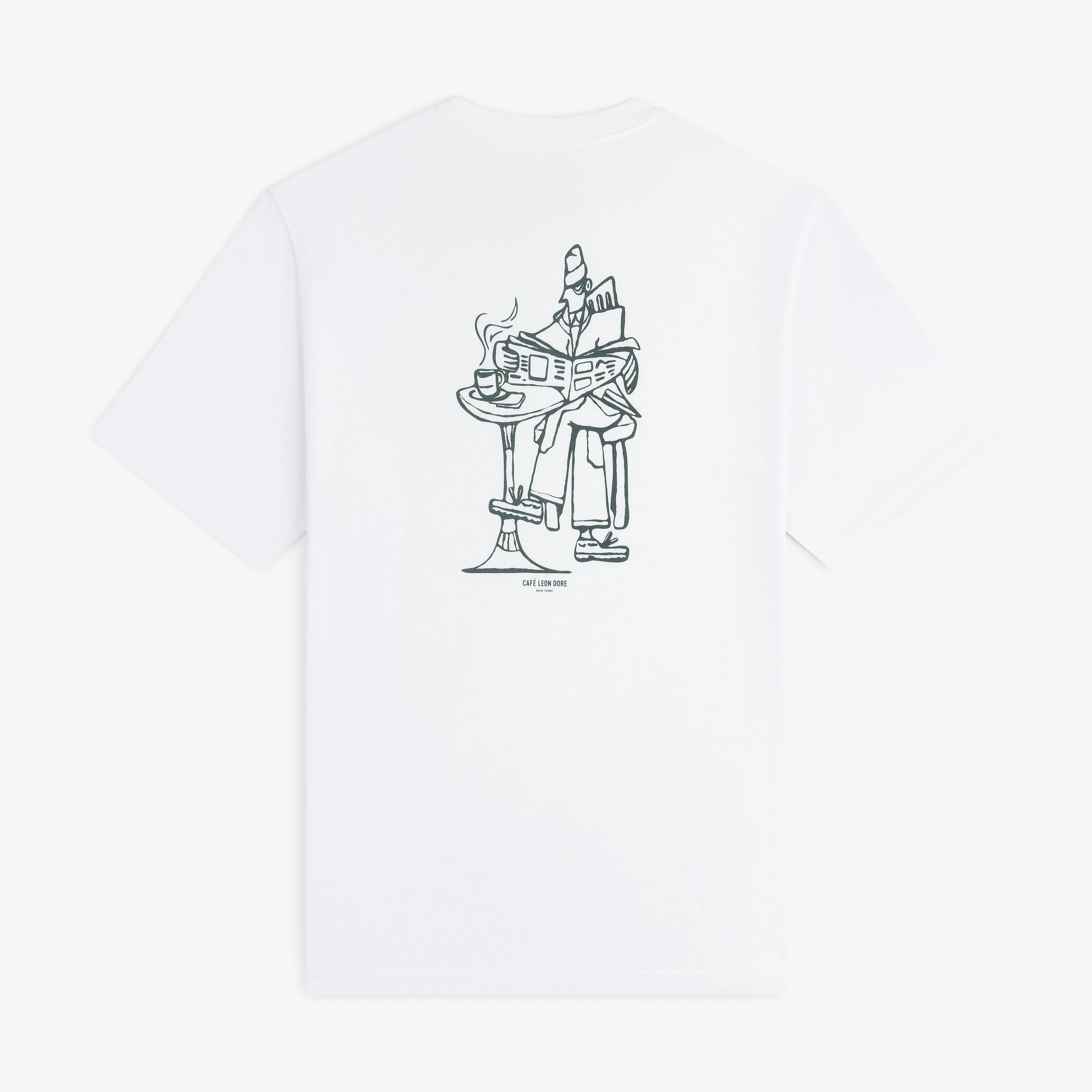 Café Leon Dore Caricature Tee sold by Aime Leon Dore