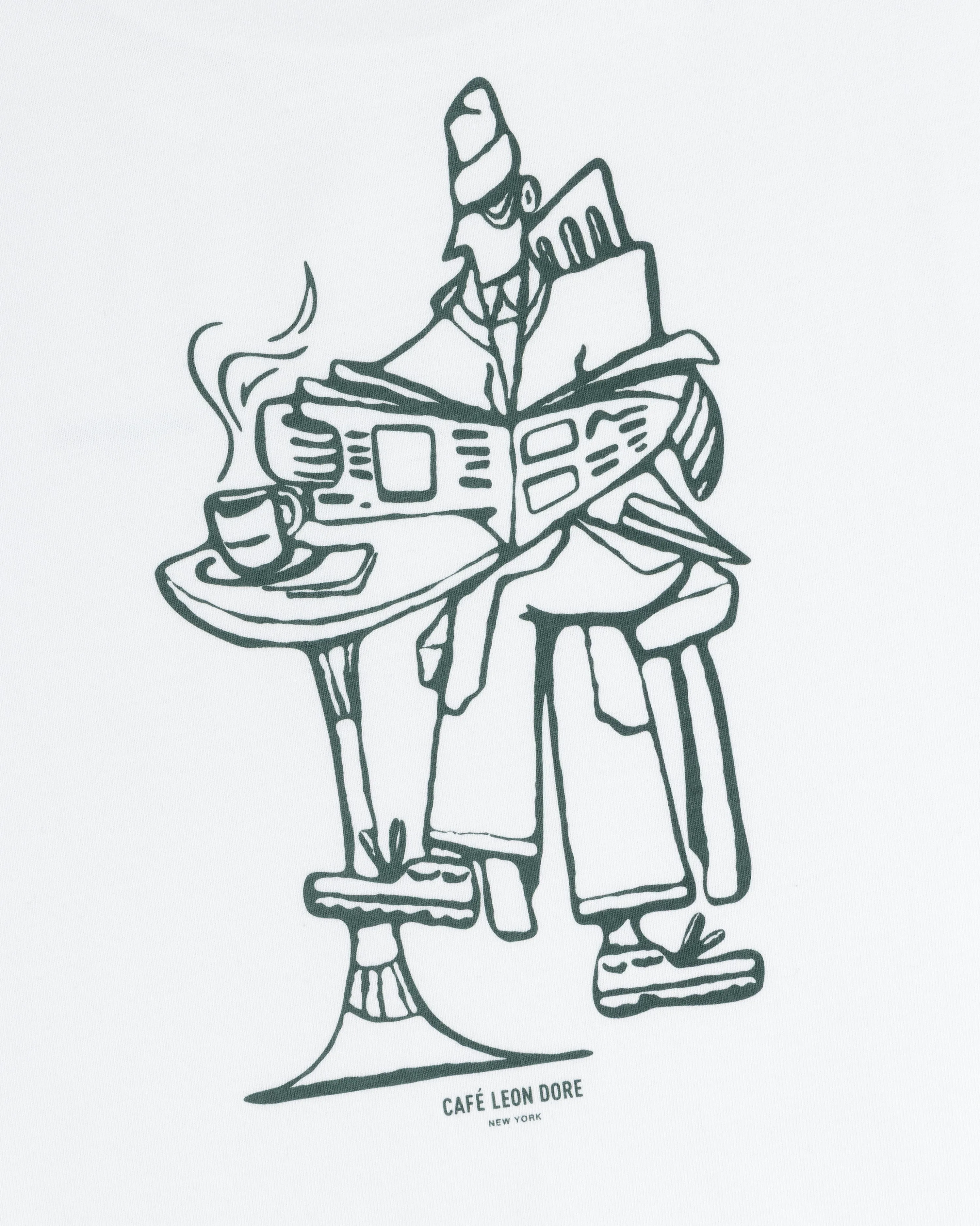 Café Leon Dore Caricature Tee sold by Aime Leon Dore product image thumbnail 4