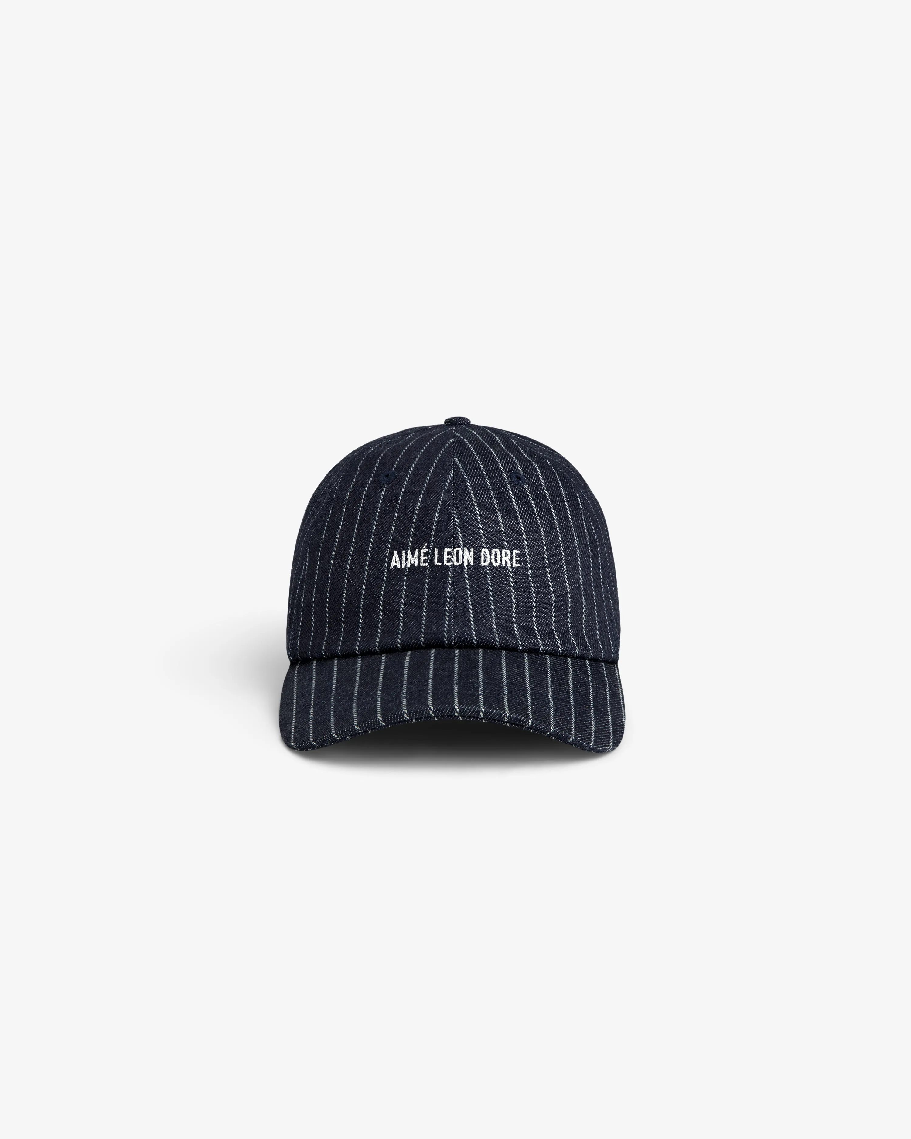 Chalk Stripe Logo Hat sold by Aime Leon Dore product image thumbnail 2
