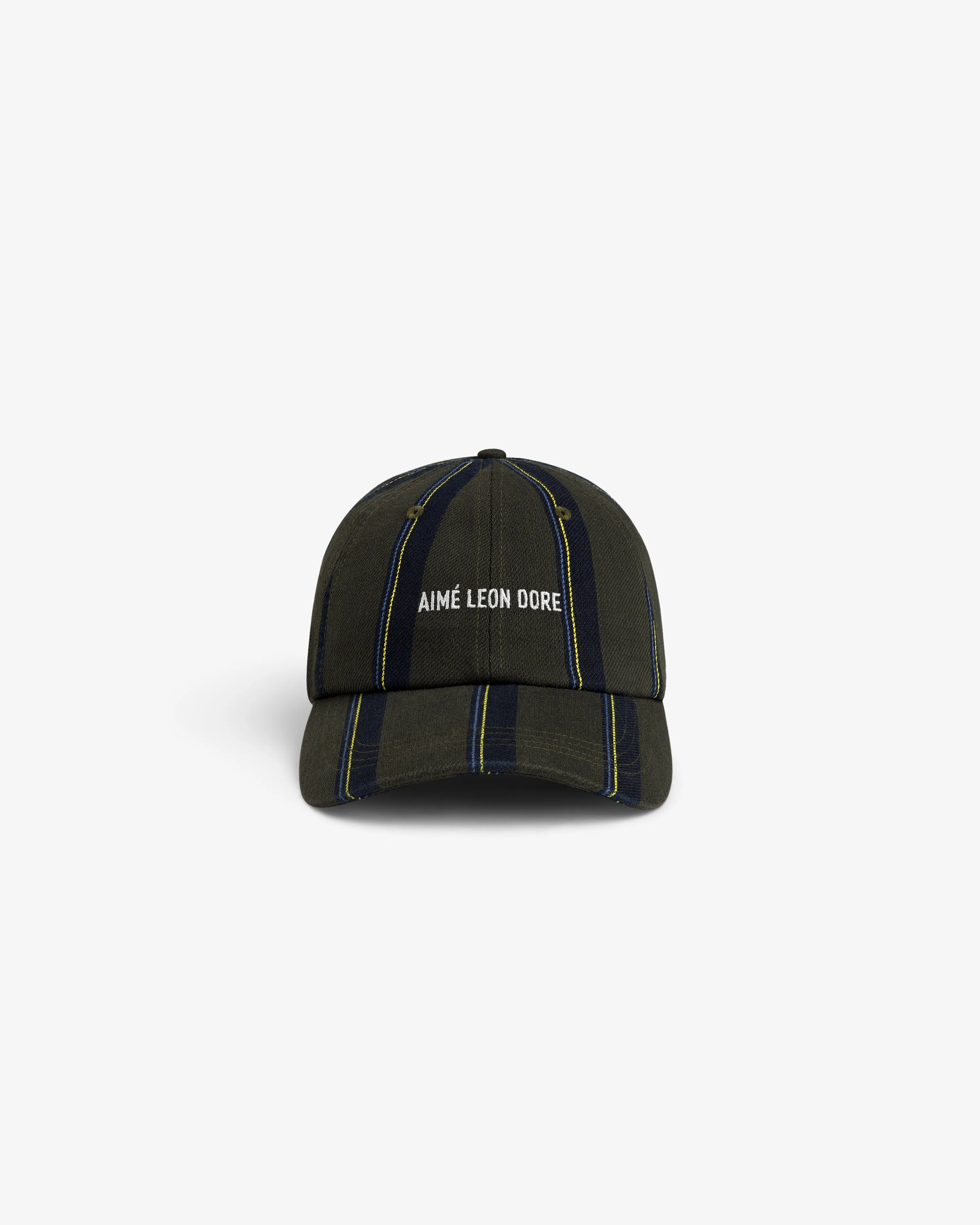Striped Denim Logo Hat sold by Aime Leon Dore product image thumbnail 2
