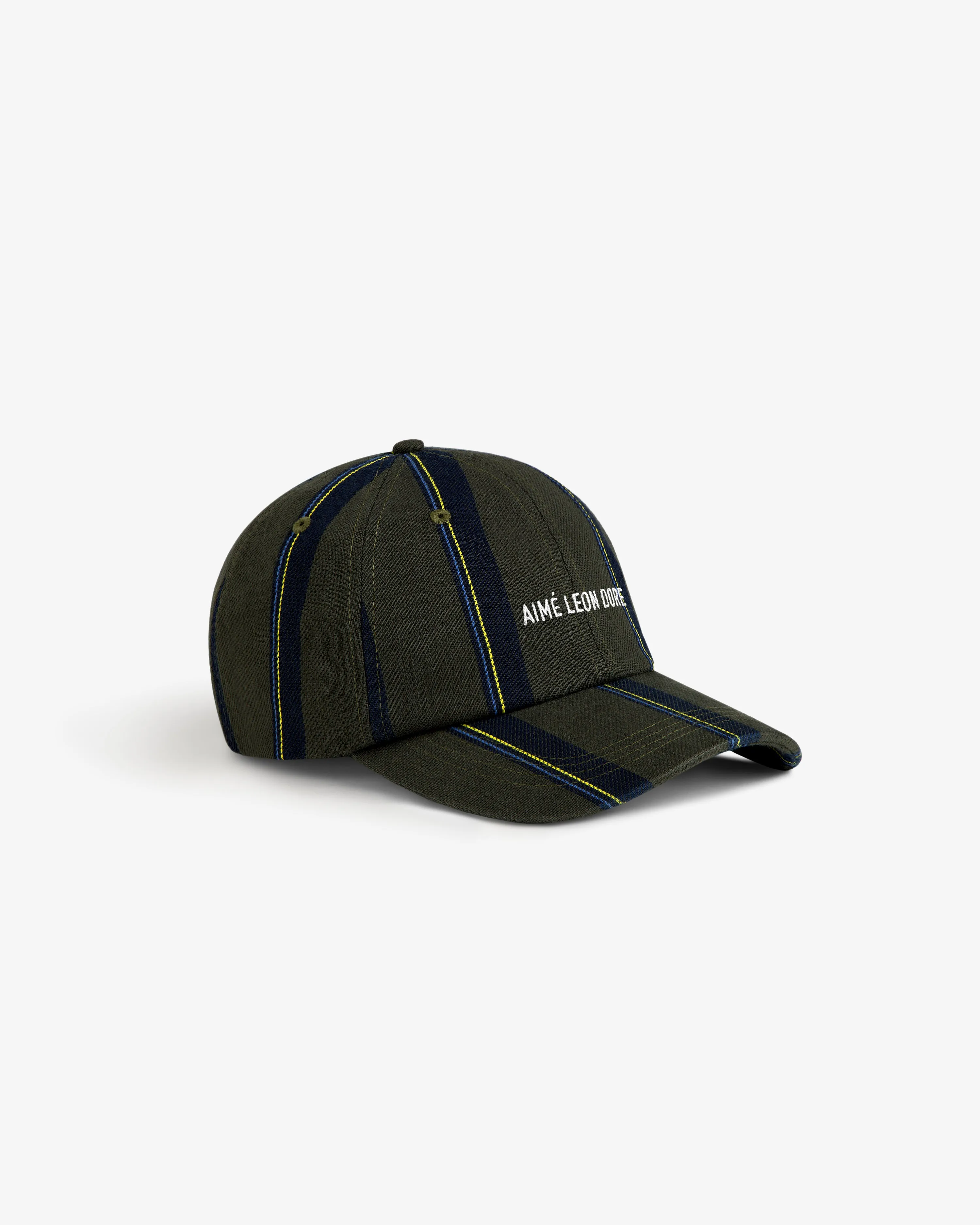 Striped Denim Logo Hat sold by Aime Leon Dore product image thumbnail 3