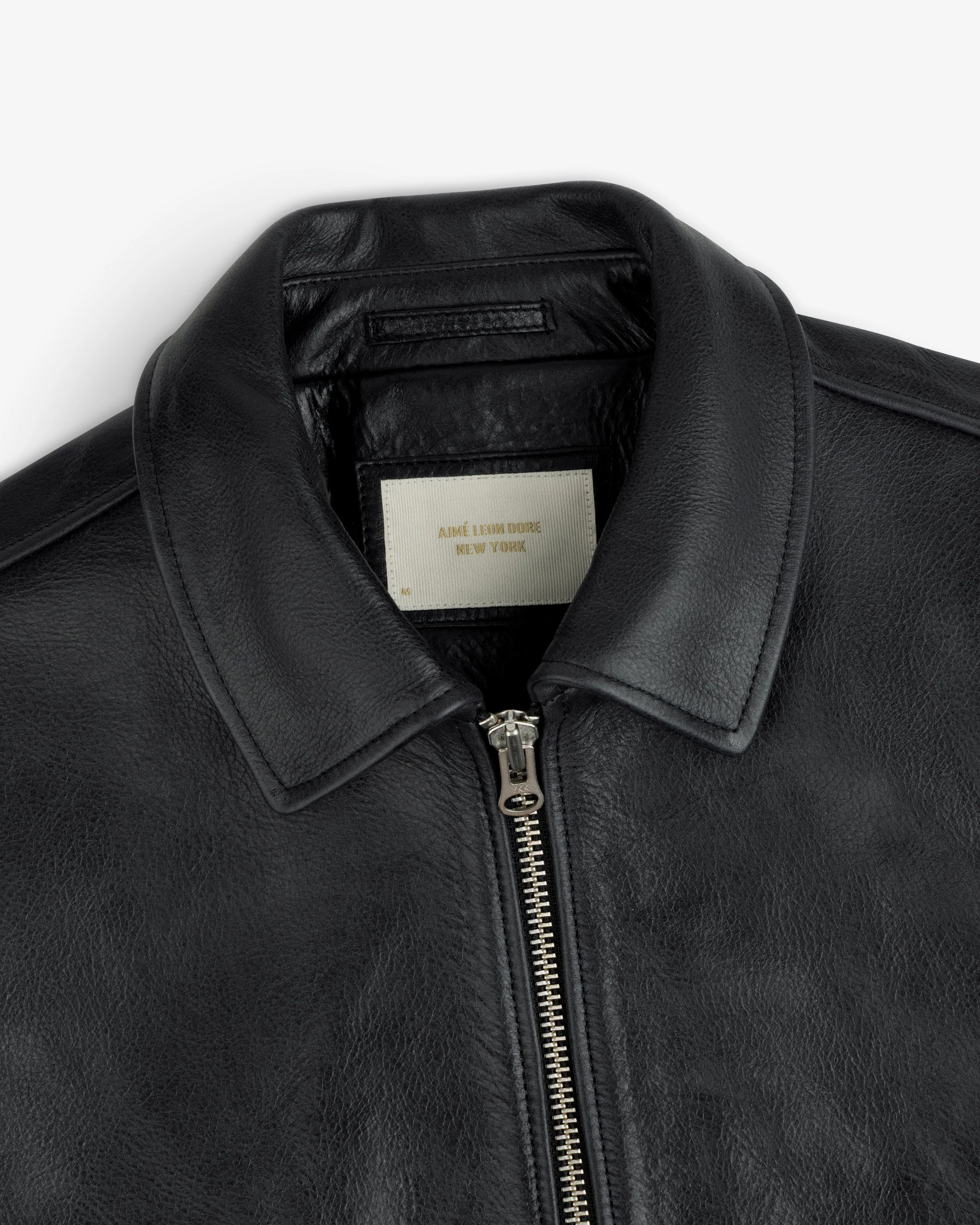 Napa Leather Bomber Jacket sold by Aime Leon Dore product image thumbnail 5