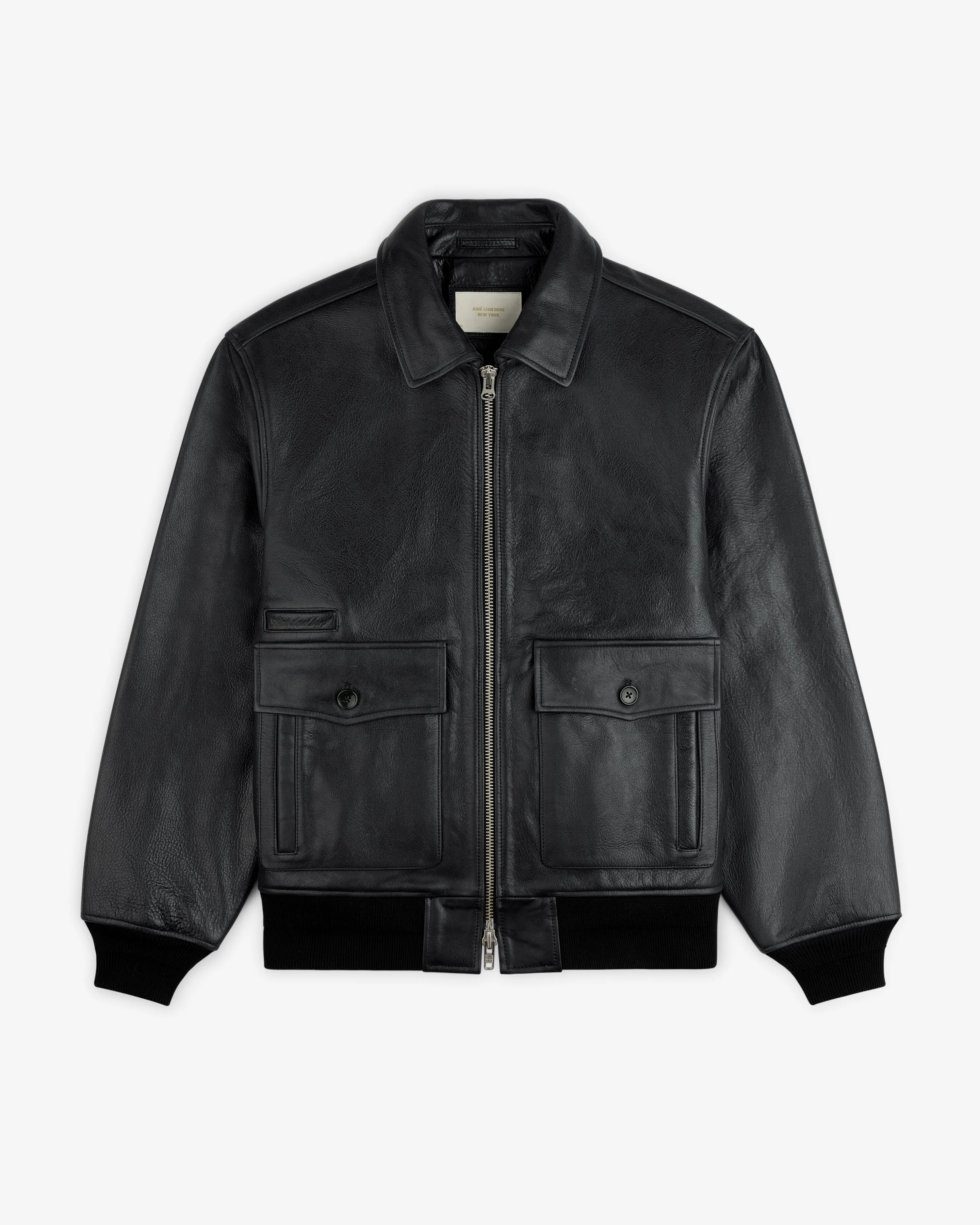 Napa Leather Bomber Jacket sold by Aime Leon Dore product image thumbnail 2