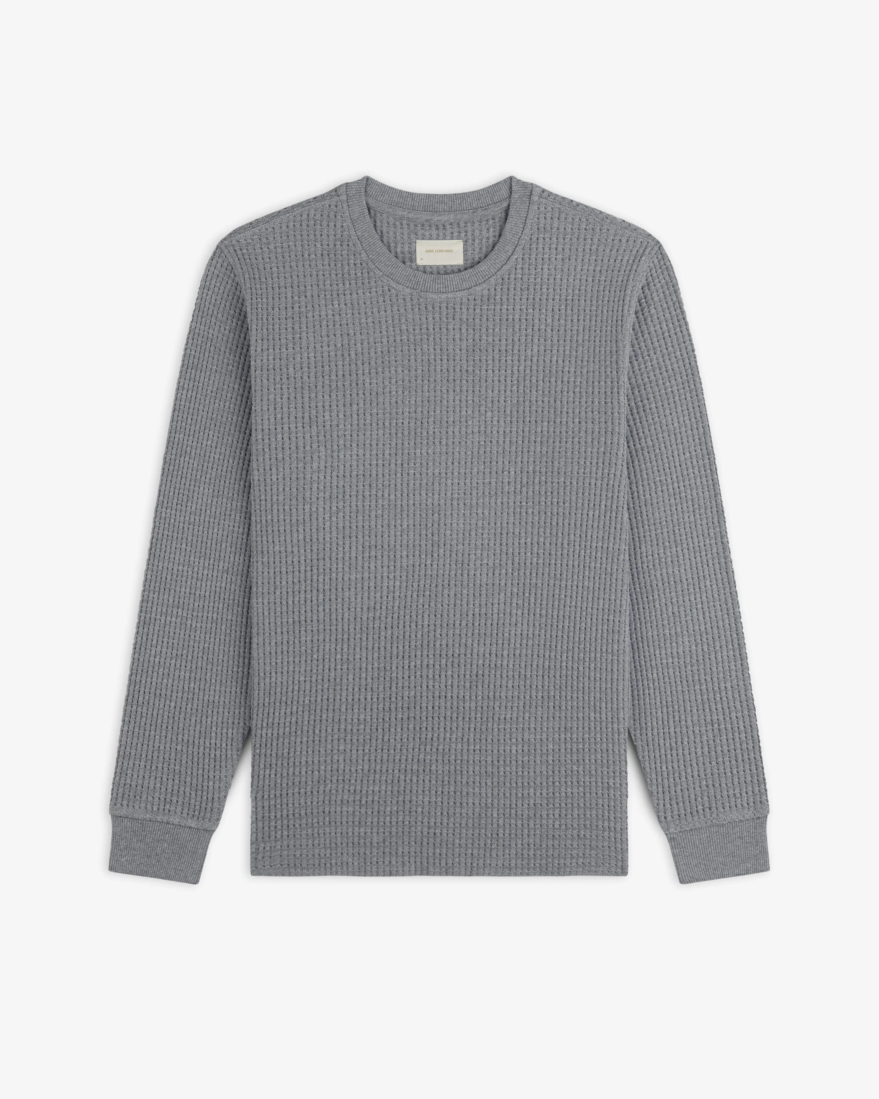 Long-Sleeve Waffle Thermal sold by Aime Leon Dore product image thumbnail 2