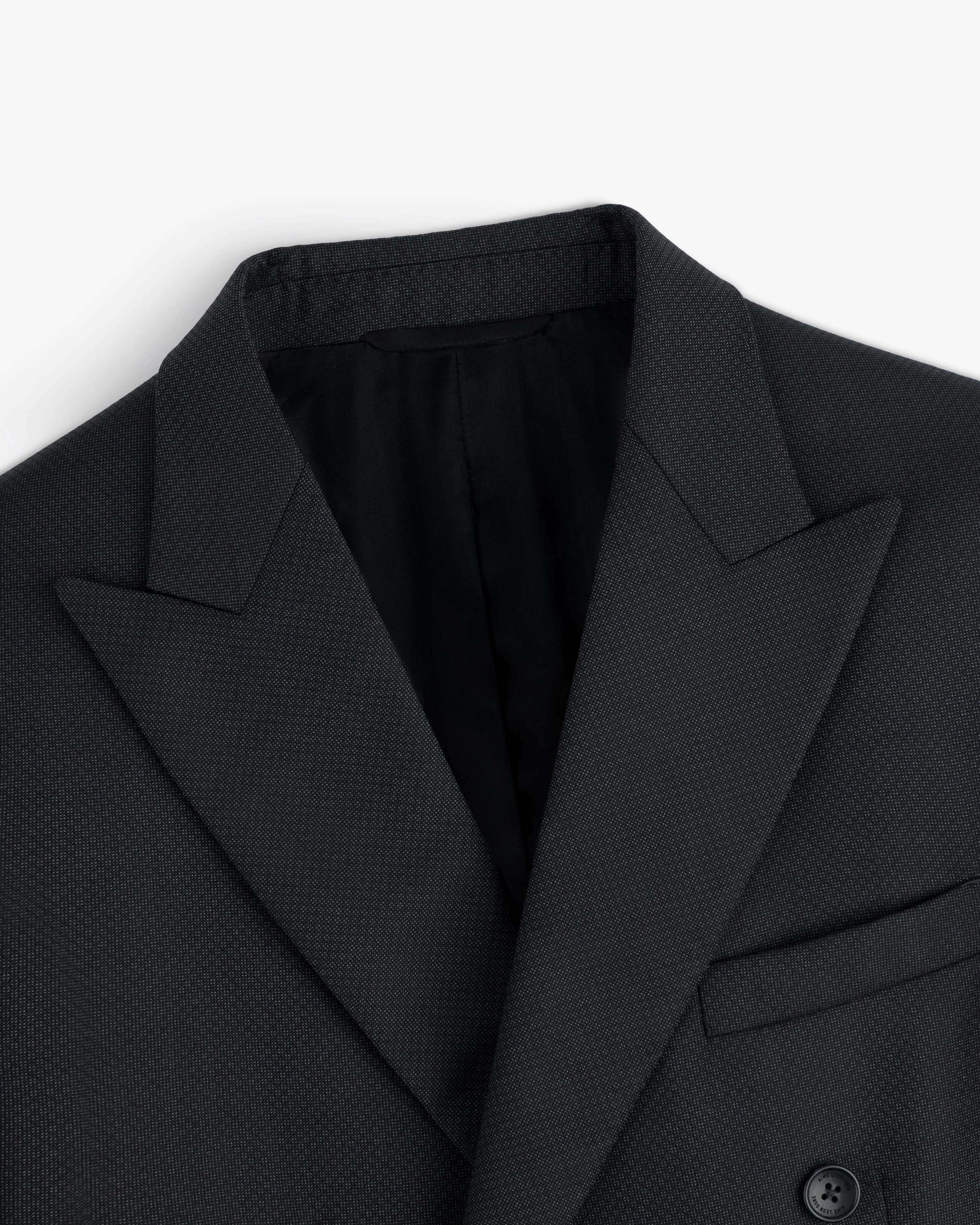 Double-Breasted Wool Jacquard Suit Jacket sold by Aime Leon Dore product image thumbnail 3