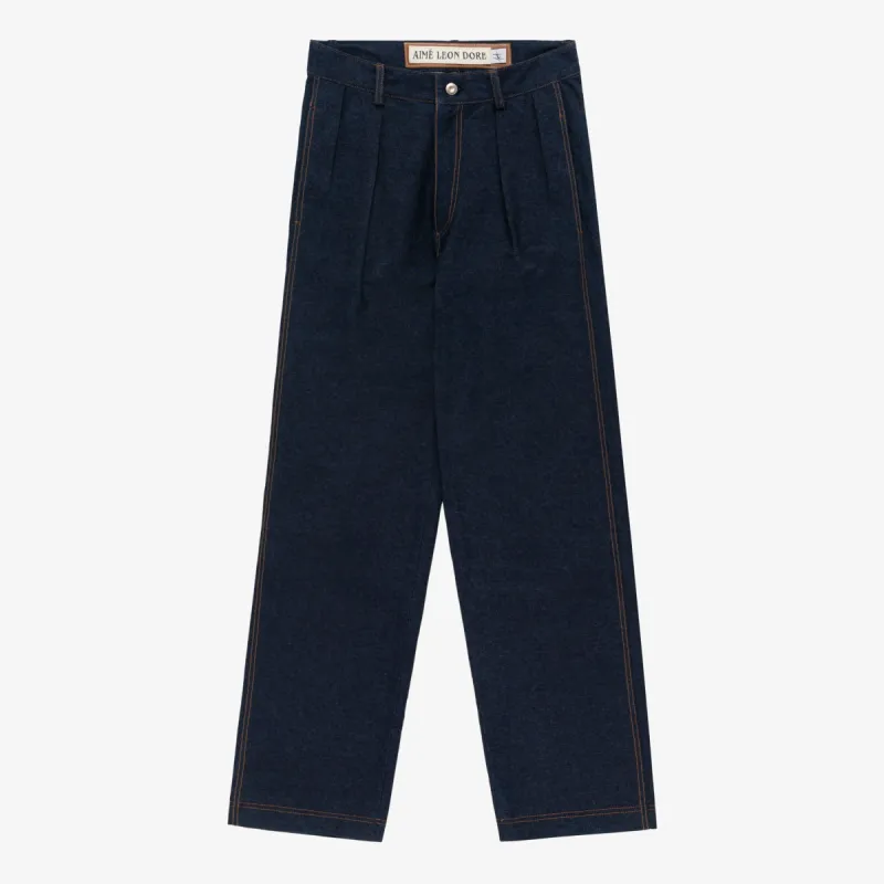 ALD / Franck Pellegrino Pleated Denim sold by Aime Leon Dore