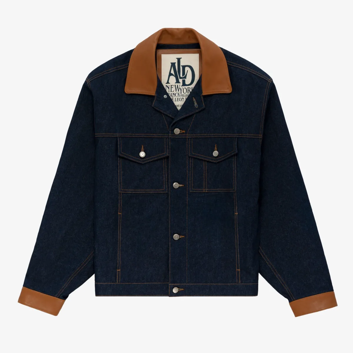 ALD / Franck Pellegrino Patchwork Denim Jacket | Parallel