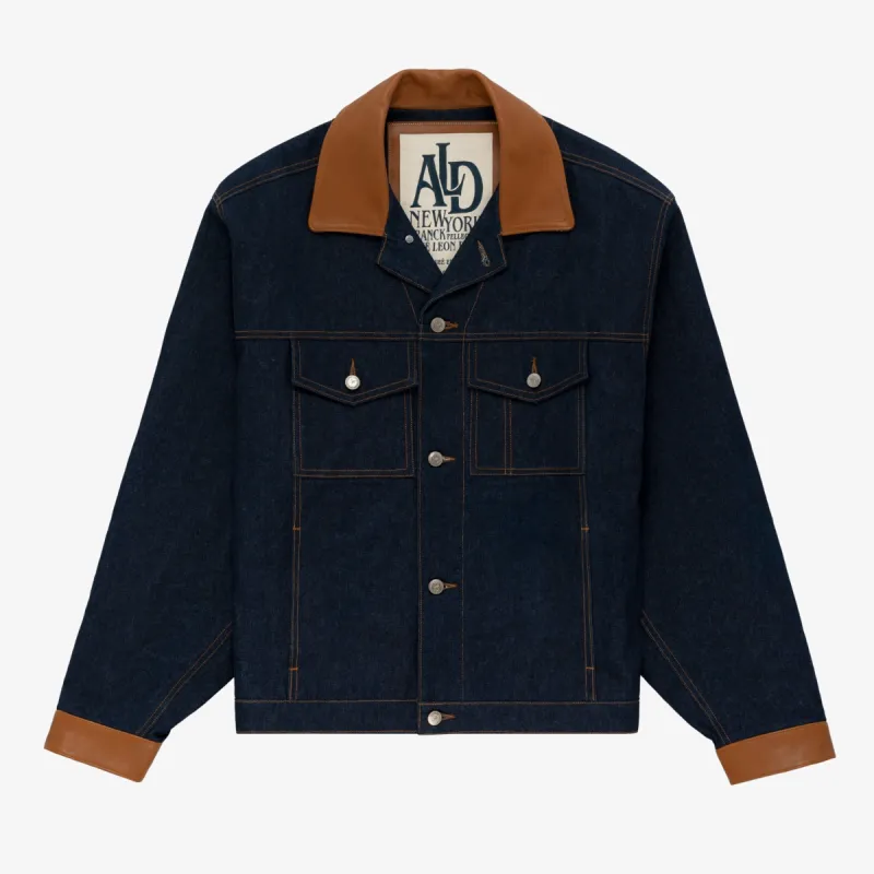 ALD / Franck Pellegrino Patchwork Denim Jacket made by Aime Leon Dore