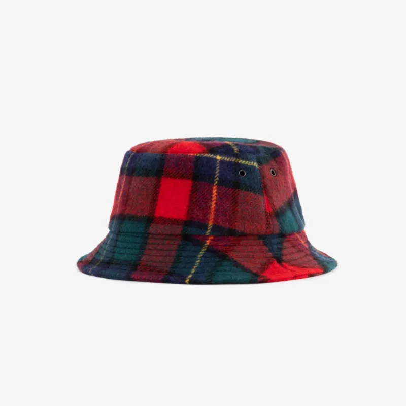 Wool Plaid Bucket Hat sold by Aime Leon Dore