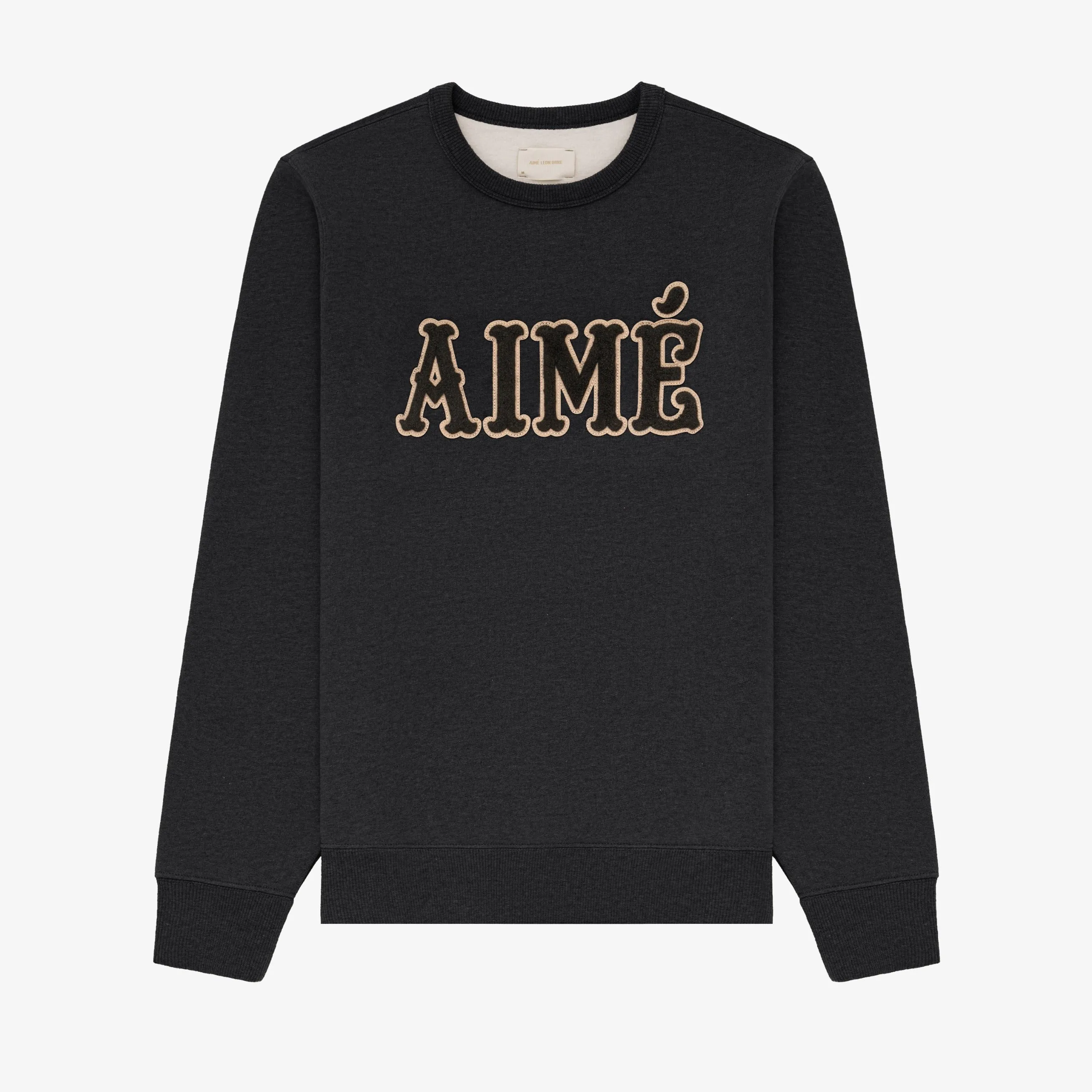 Aimé Appliqué Crewneck Sweatshirt sold by Aime Leon Dore