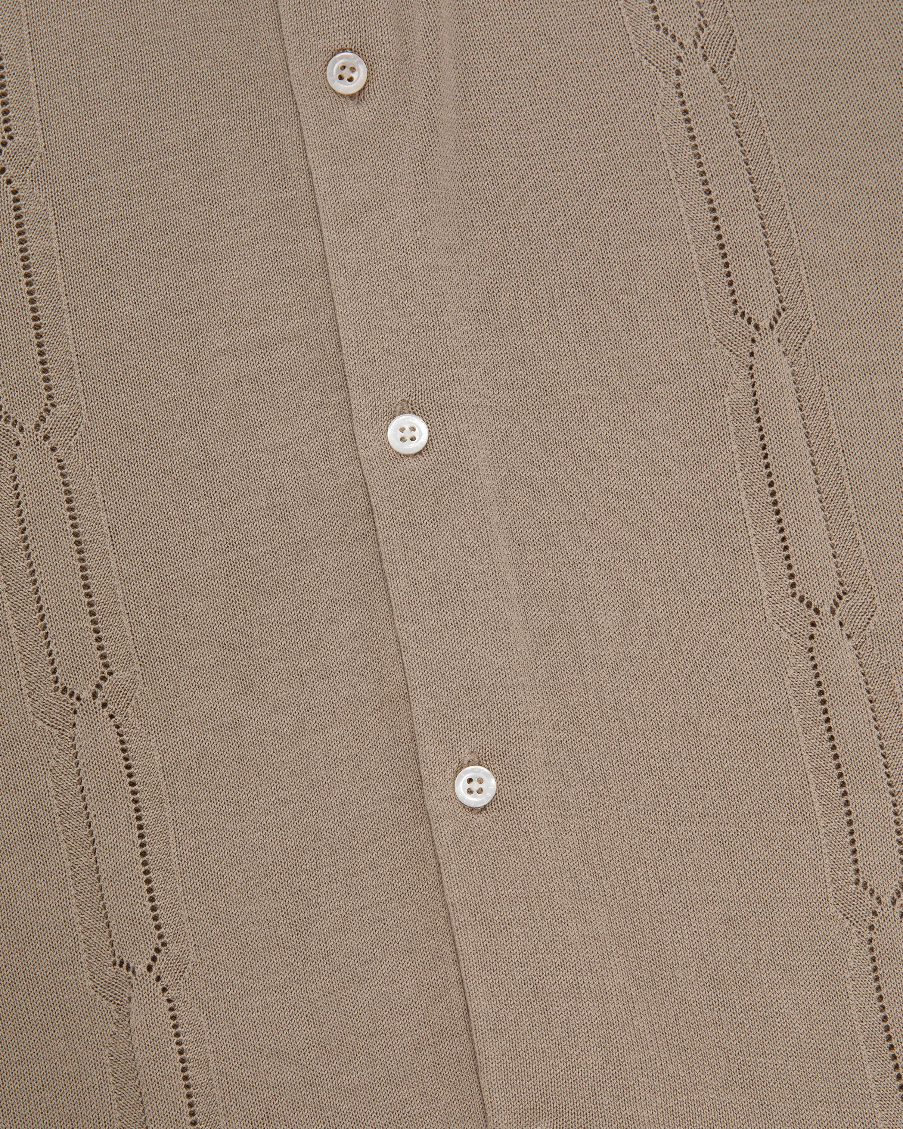 Pointelle Polo Cardigan sold by Aime Leon Dore product image thumbnail 3