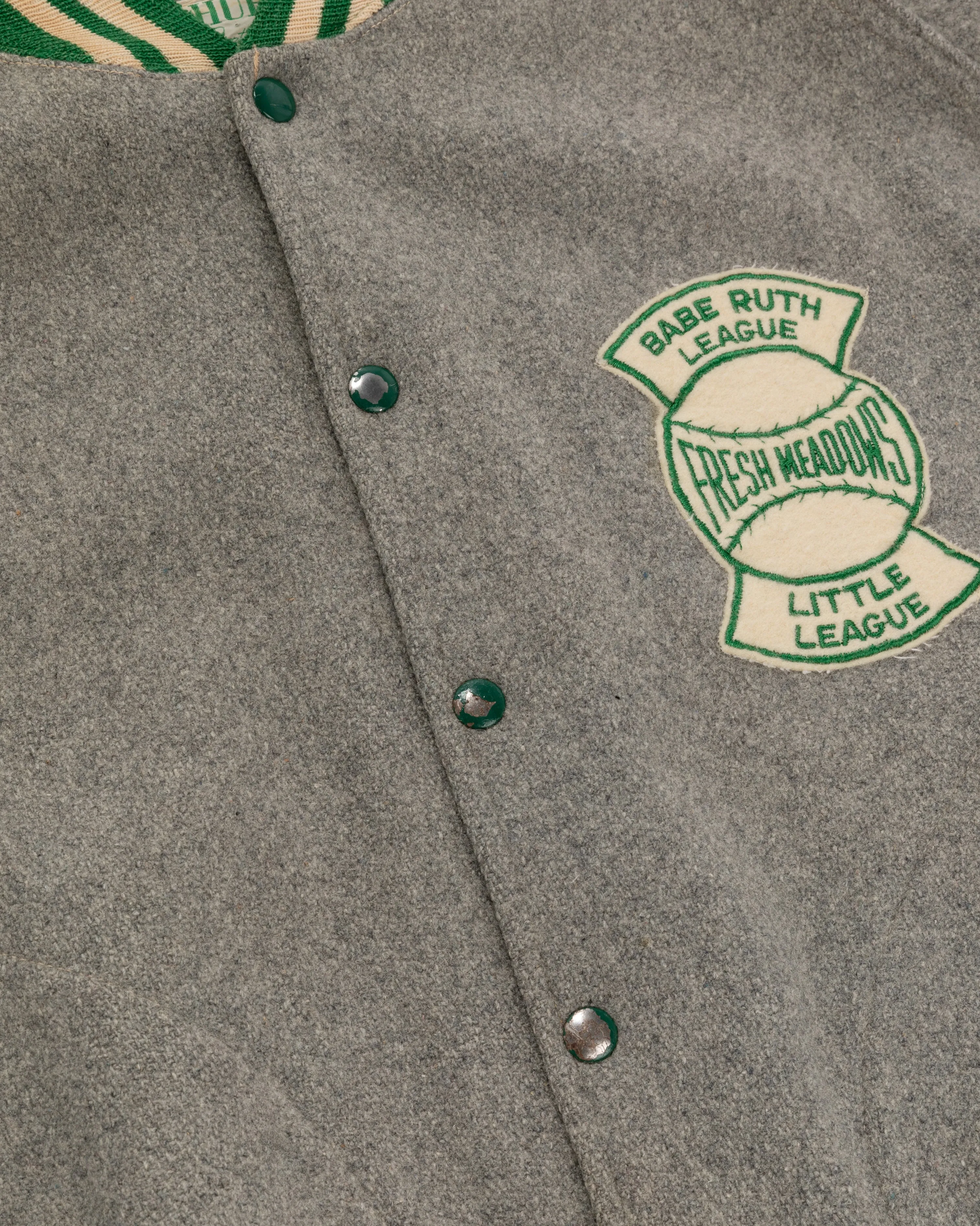 Vintage Babe Ruth Fresh Meadows Wool Varsity Jacket sold by Aime Leon Dore product image thumbnail 4