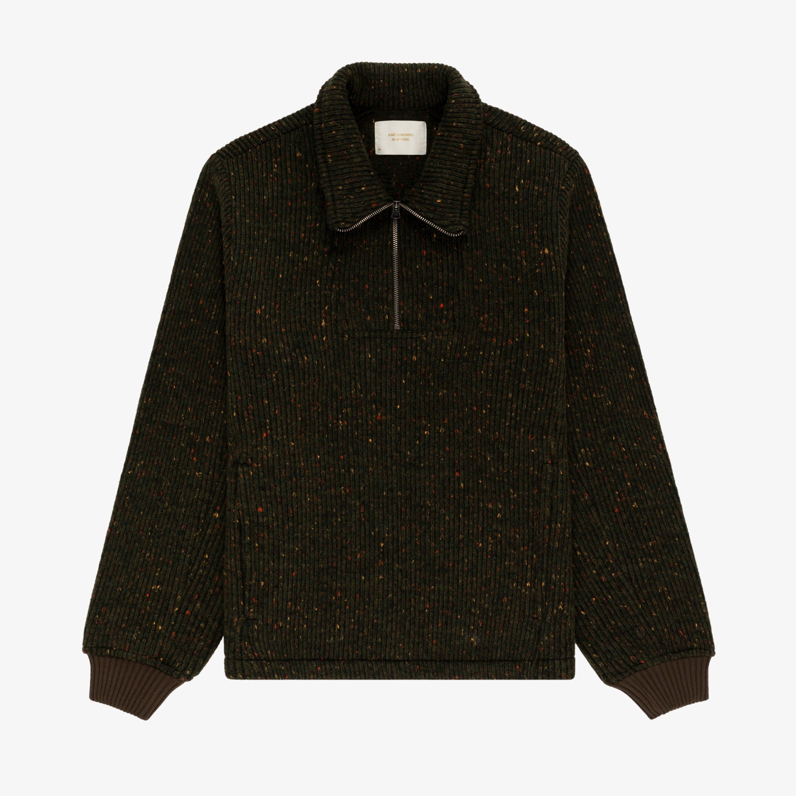 Donegal Half-Zip Pullover sold by Aime Leon Dore