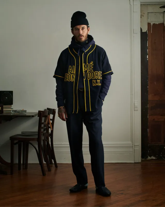 Aimé Leon Dore x Mitchell & Ness Jersey Aime Leon Dore x Mitchell & Ness Artisan Hockey Jersey Cream Men's