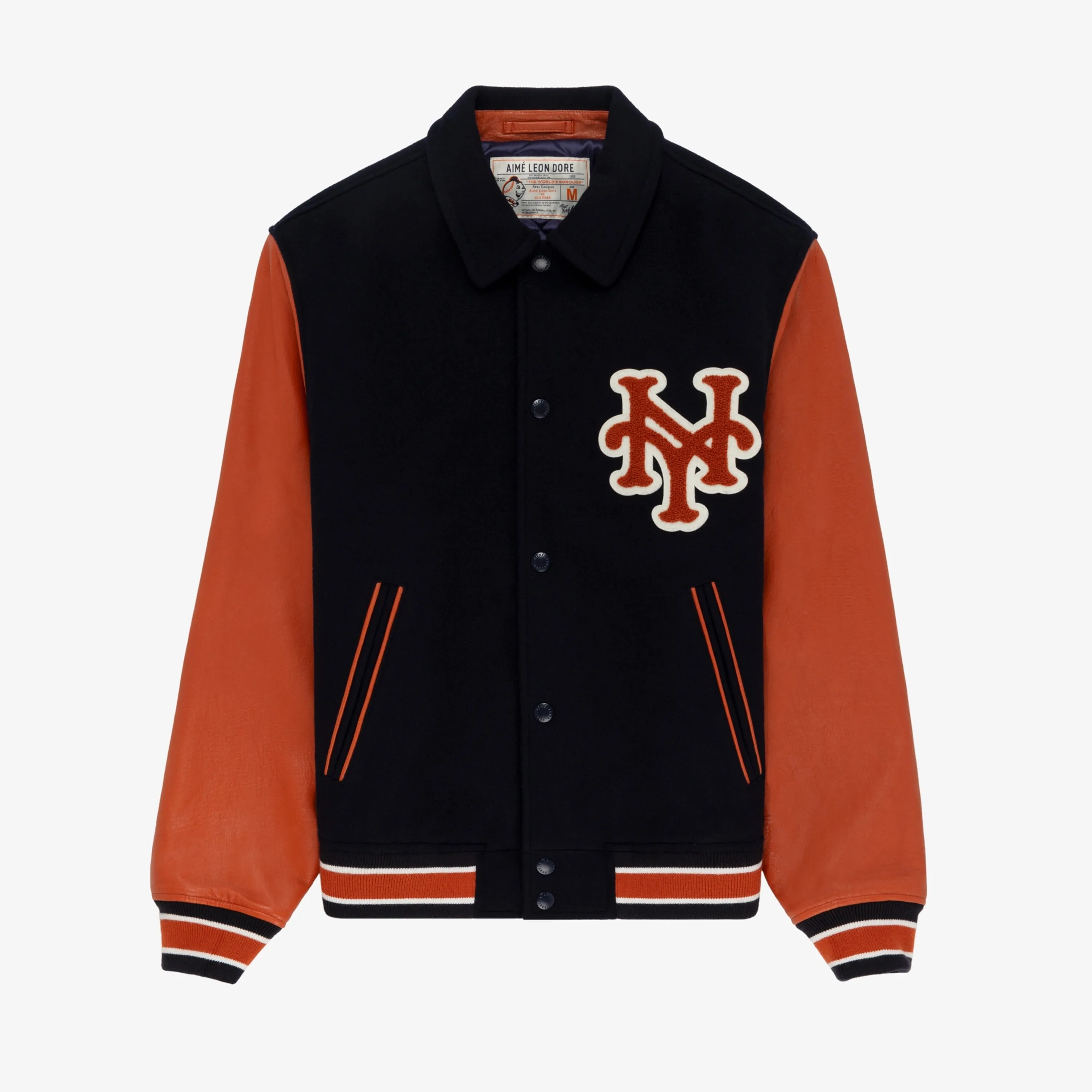 ALD / New York Mets Varsity Jacket sold by Aime Leon Dore
