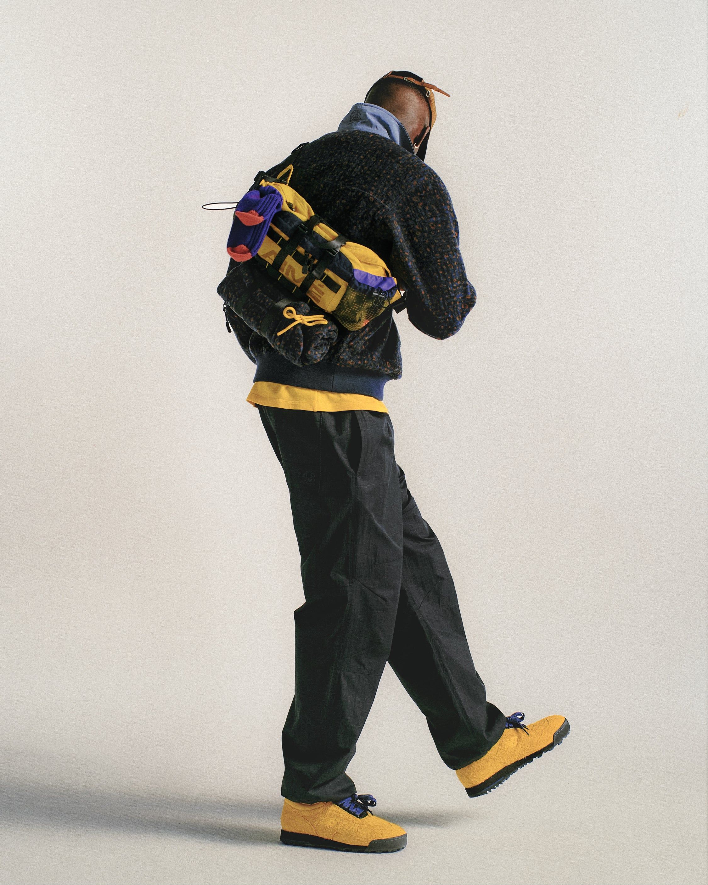 ALD / New Balance Windowpane Grid Pant sold by Aime Leon Dore product image thumbnail 3