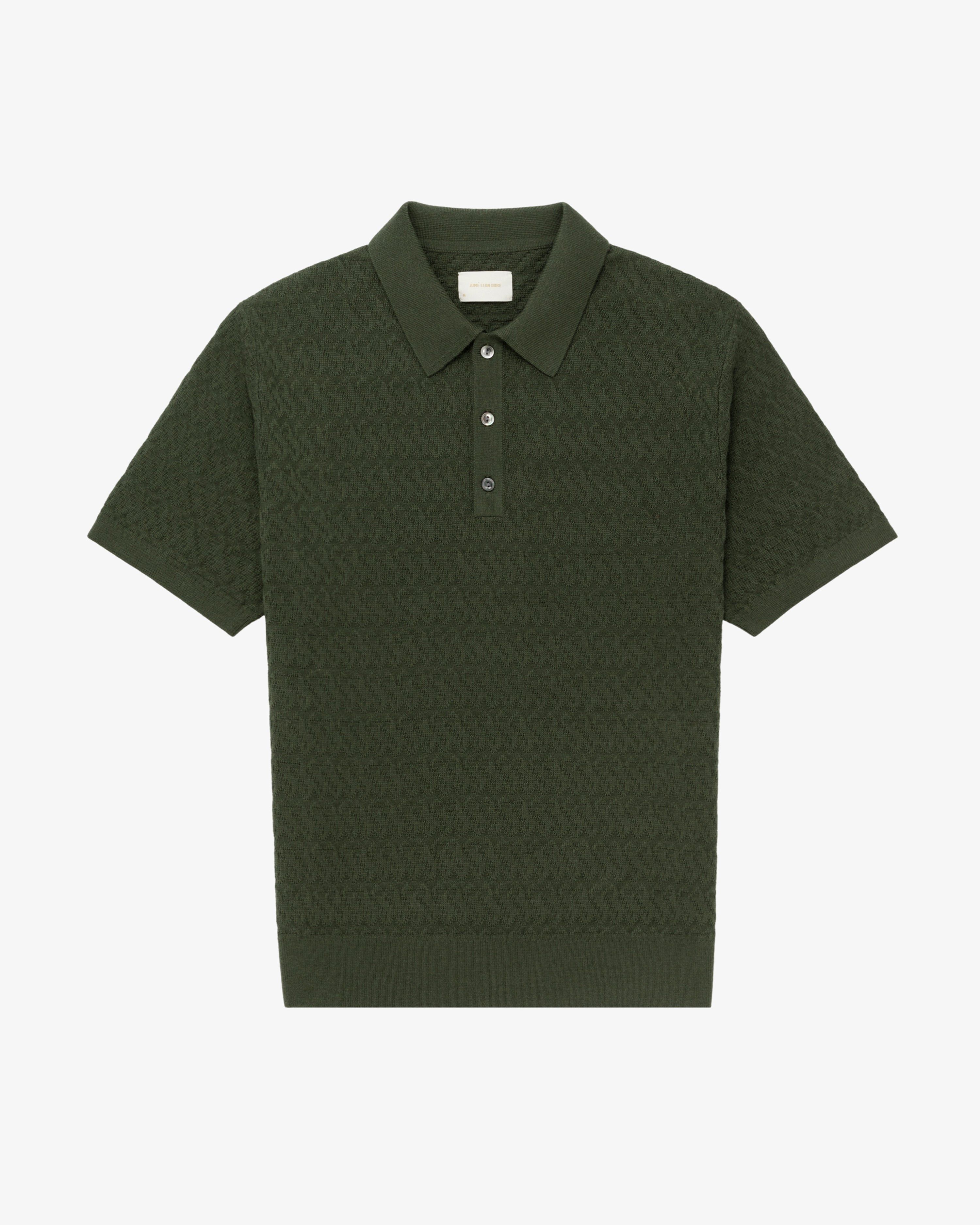 Short-Sleeve Knit Polo sold by Aime Leon Dore product image thumbnail 2