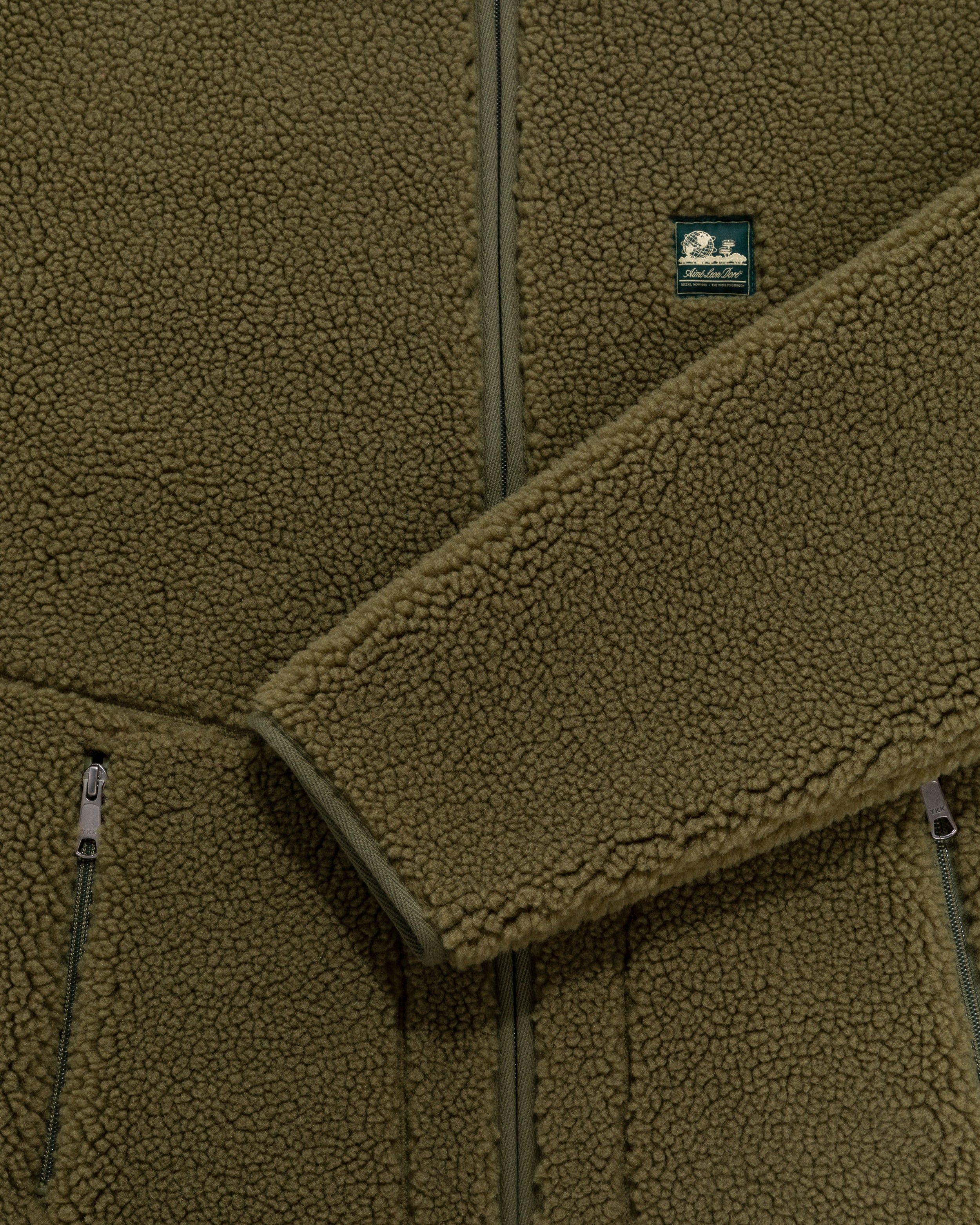 Unisphere Deep Pile Fleece Jacket sold by Aime Leon Dore product image thumbnail 4