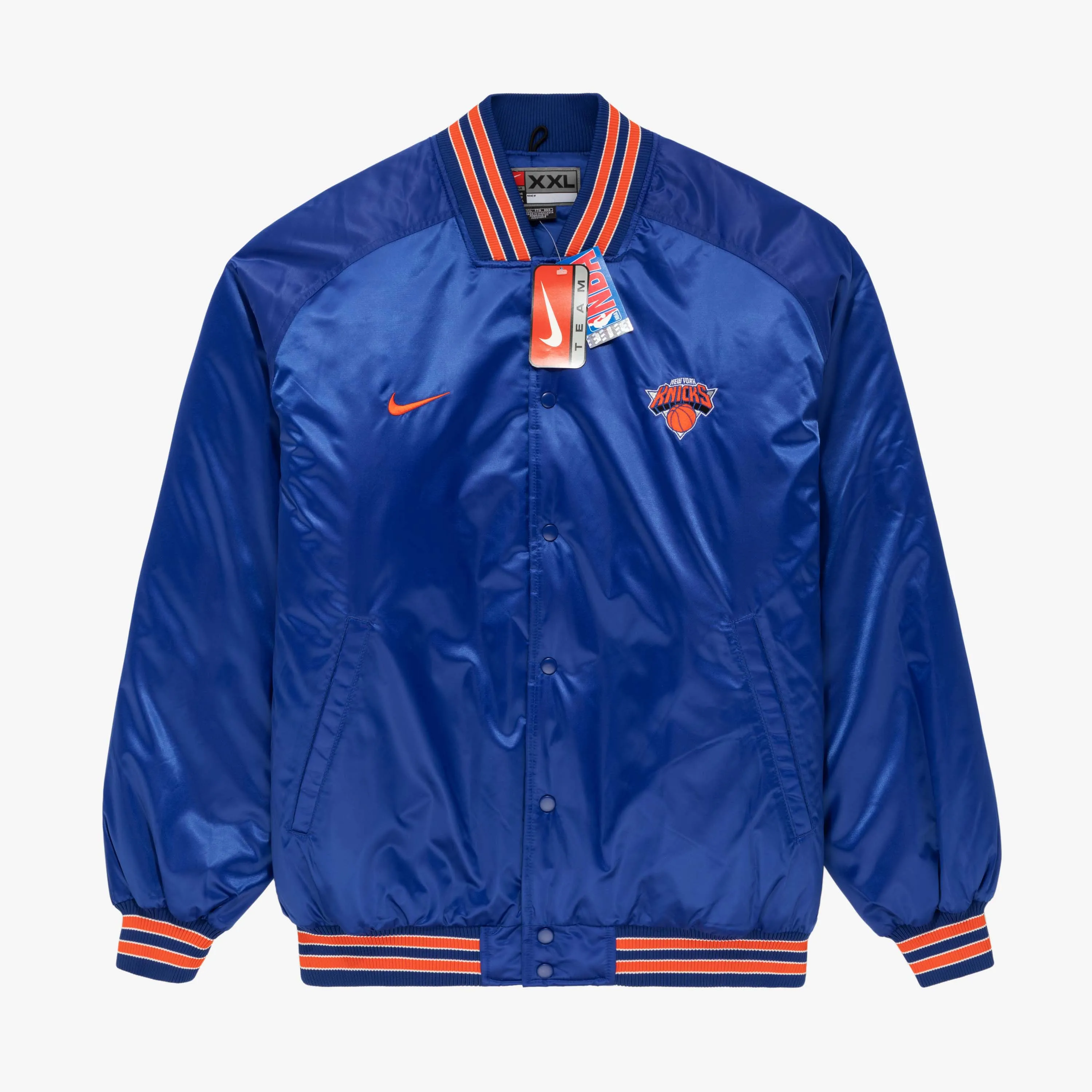 Vintage New York Knicks Franchise Satin Jacket sold by Aime Leon Dore