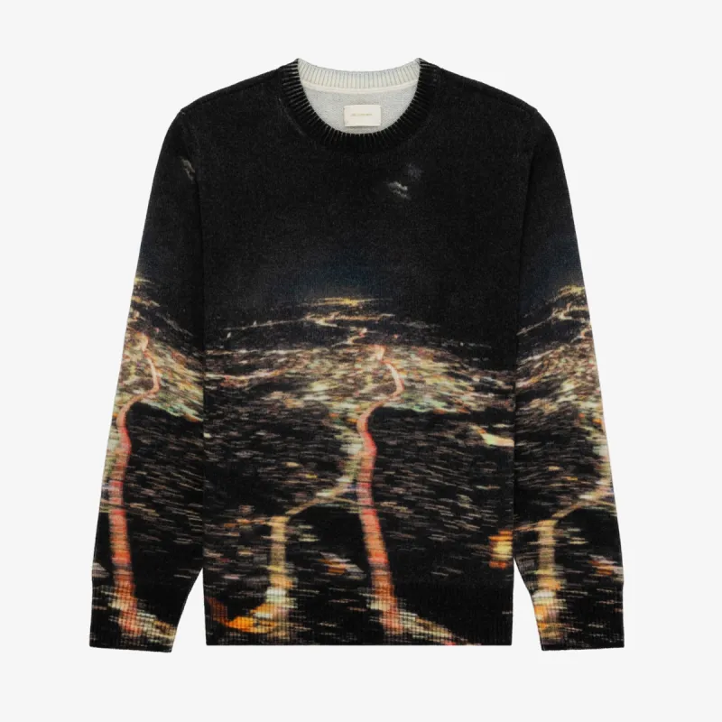 Nightscape Crewneck Sweater sold by Aime Leon Dore