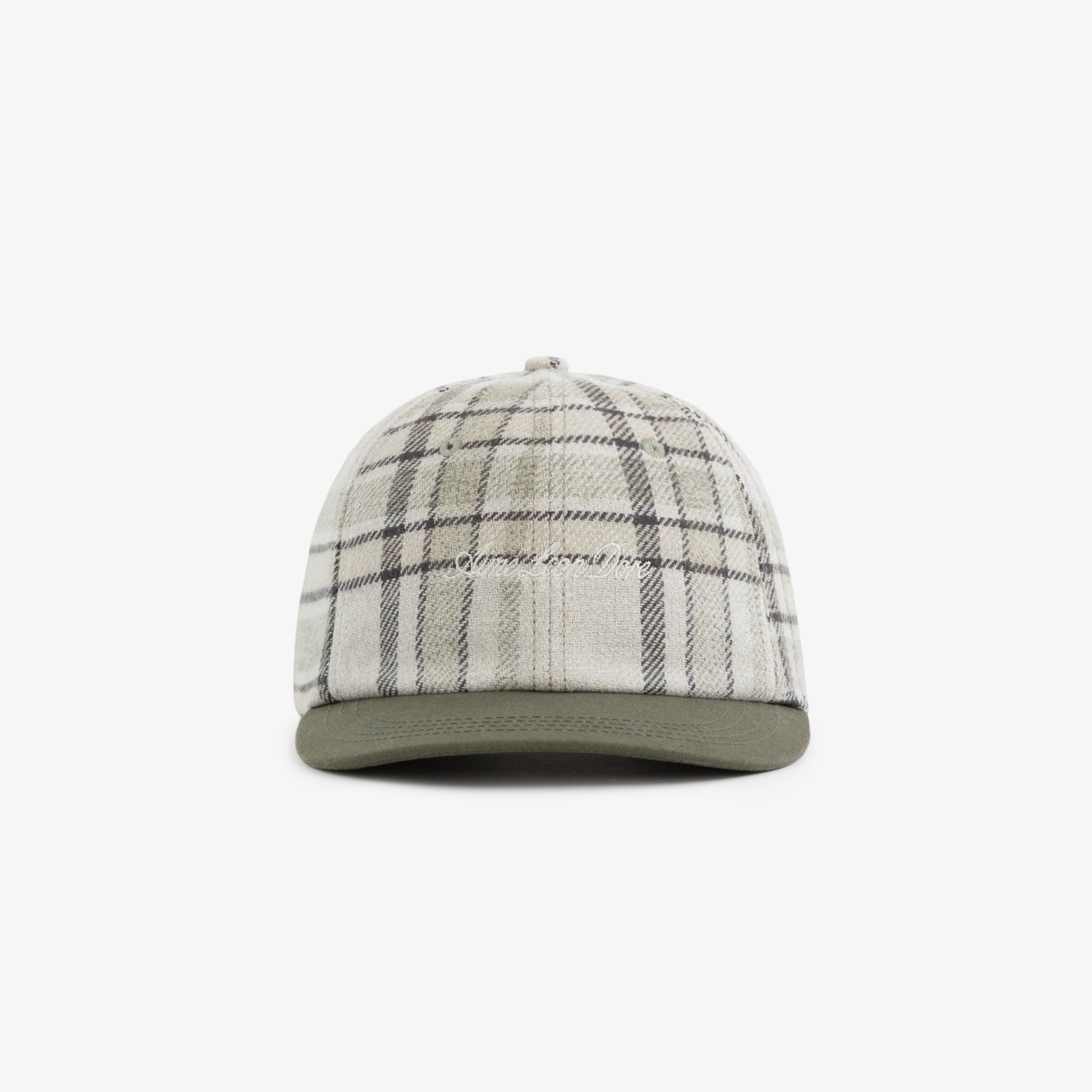 Contrast Plaid Hat sold by Aime Leon Dore