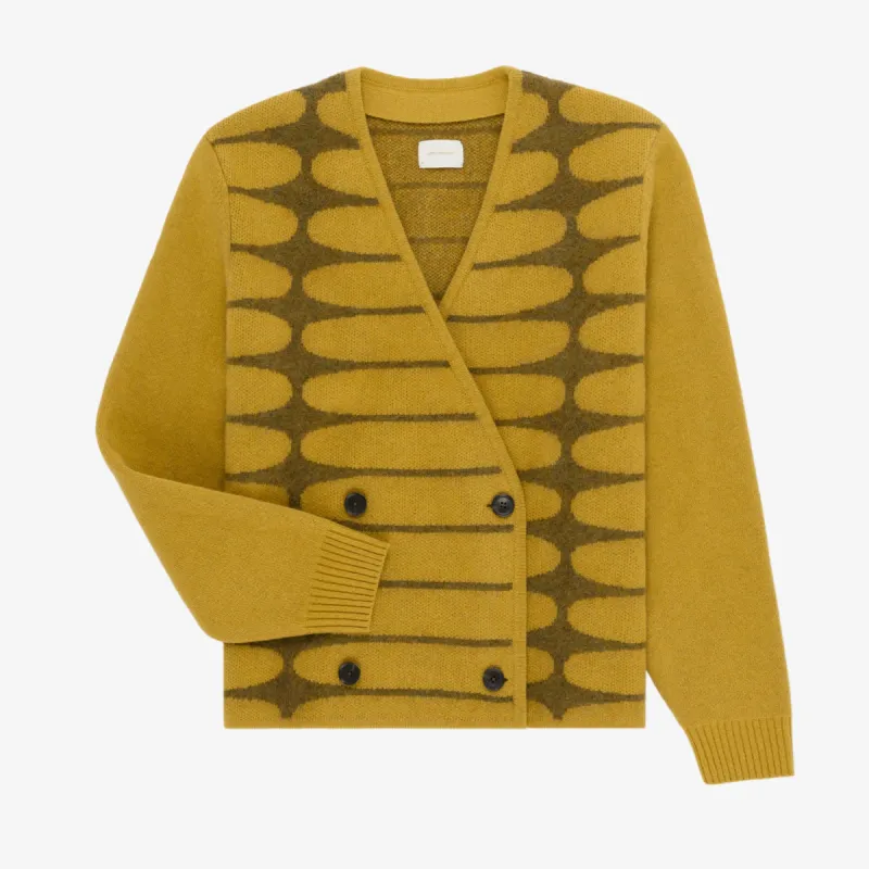 Double Breasted Mohair Cardigan sold by Aime Leon Dore