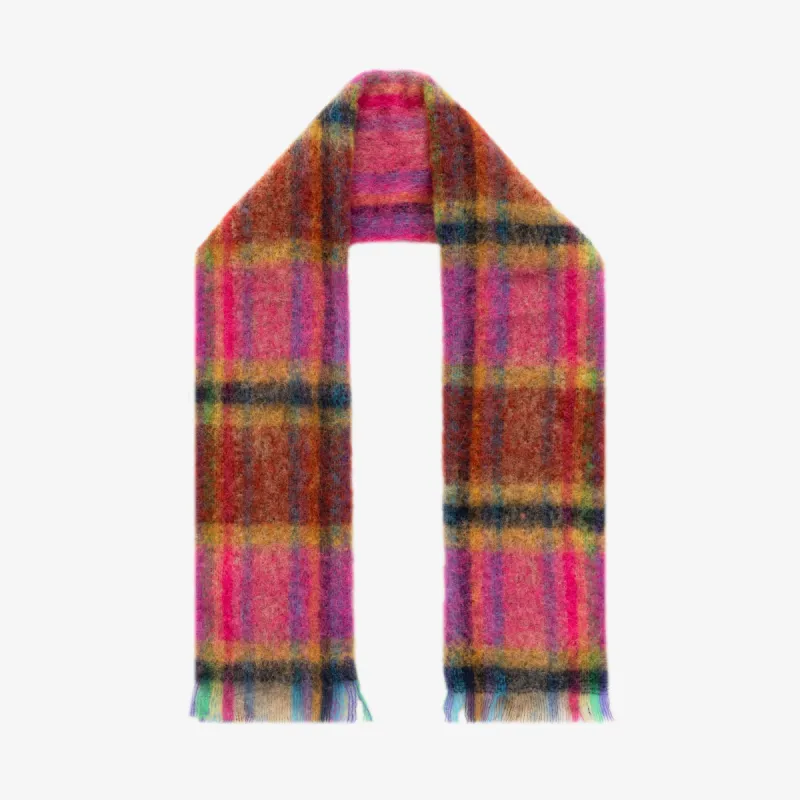 Plaid Mohair Scarf sold by Aime Leon Dore