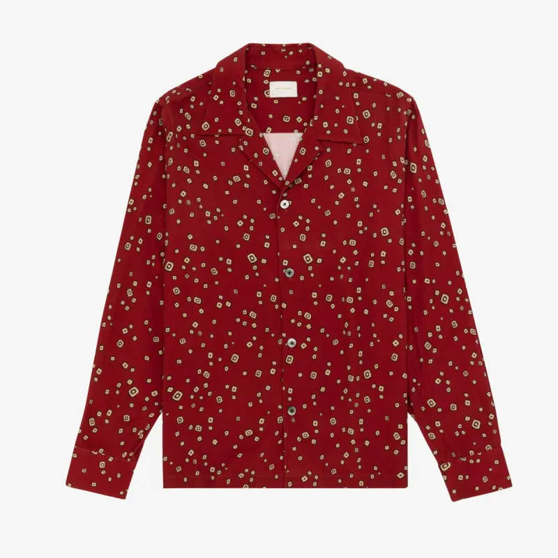 Long-Sleeve Twill Leisure Shirt made by Aime Leon Dore