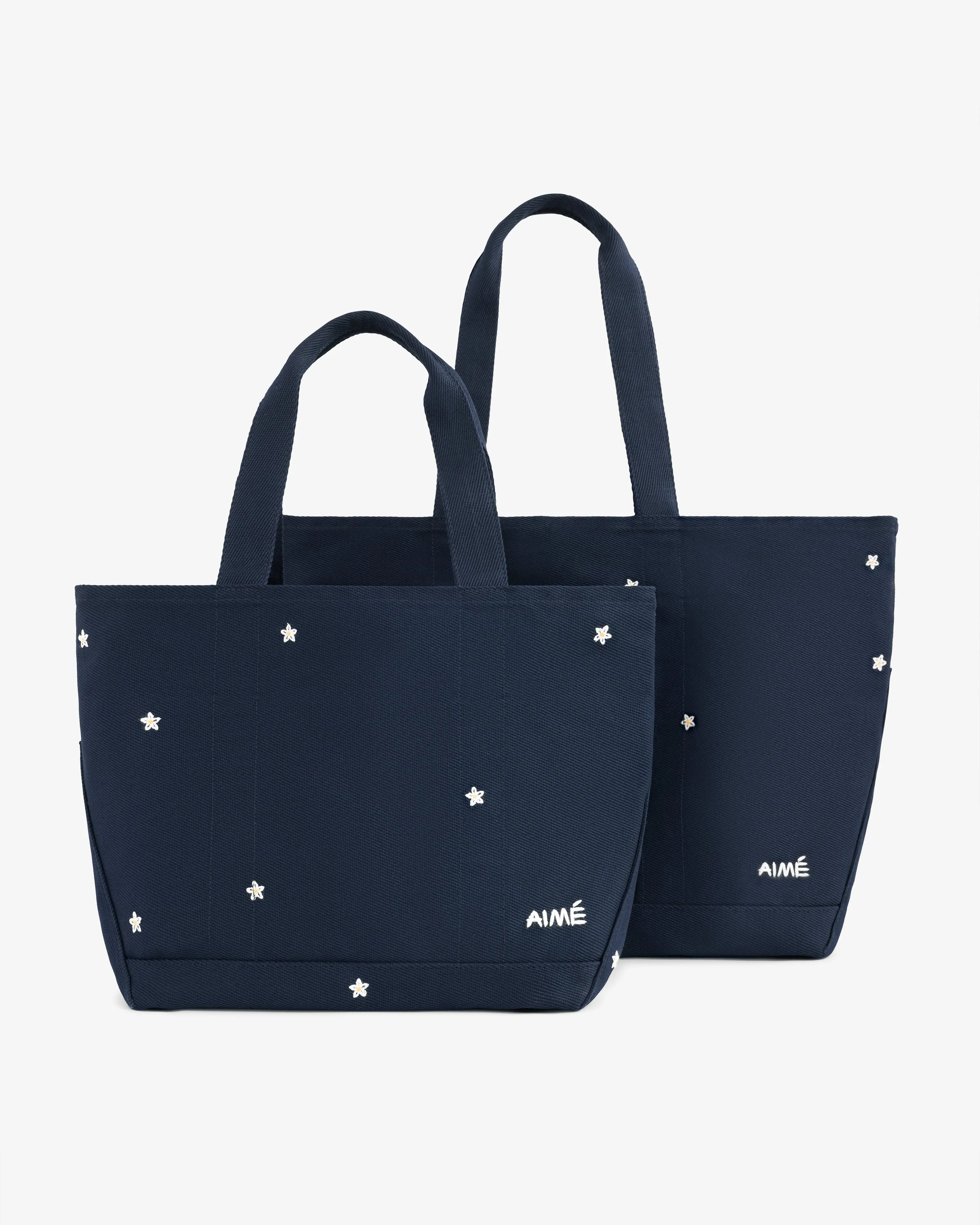 Floral Embroidered Large Canvas Tote Bag sold by Aime Leon Dore product image thumbnail 5