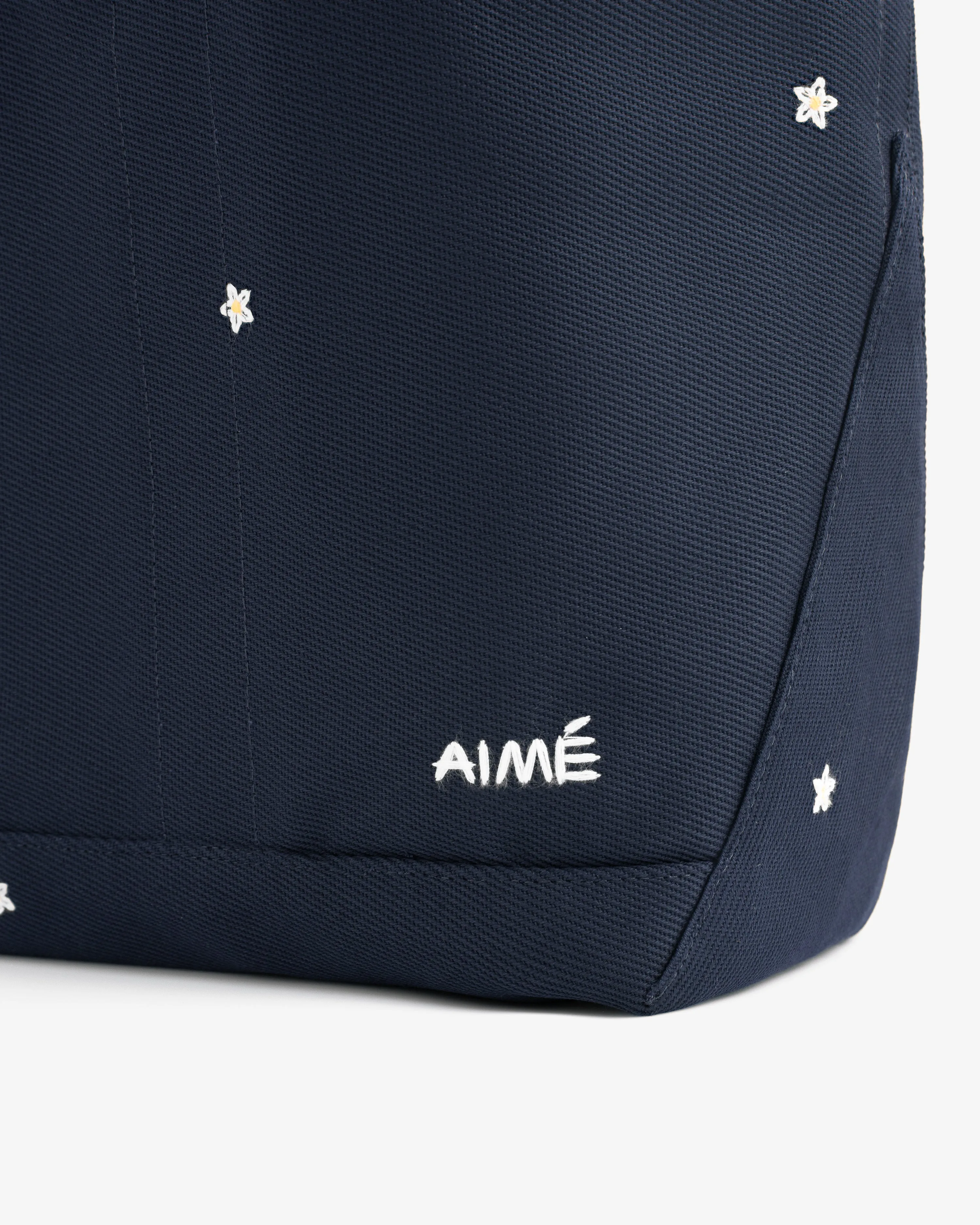 Floral Embroidered Large Canvas Tote Bag sold by Aime Leon Dore product image thumbnail 3