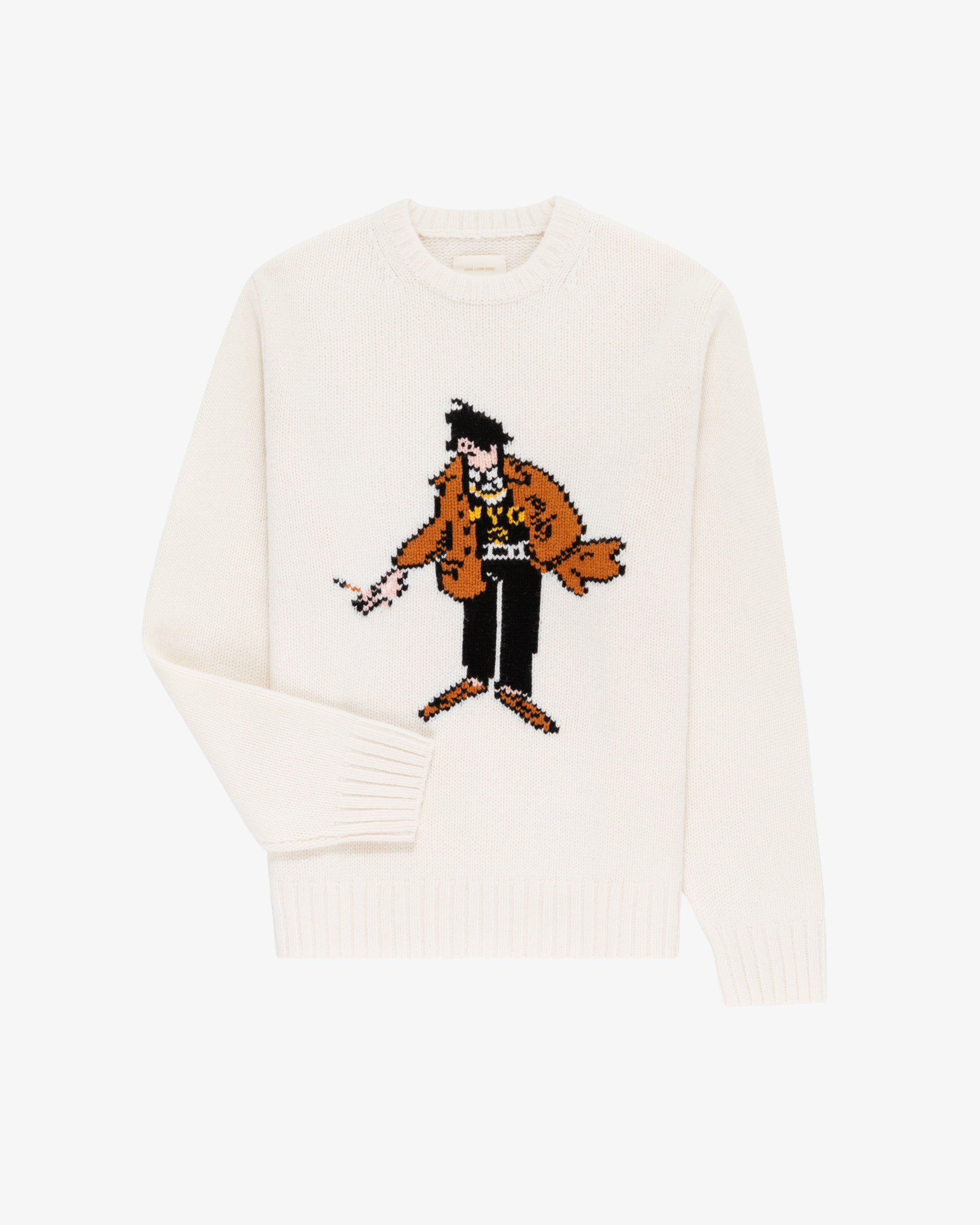 Caricature Knit Sweater sold by Aime Leon Dore product image thumbnail 2