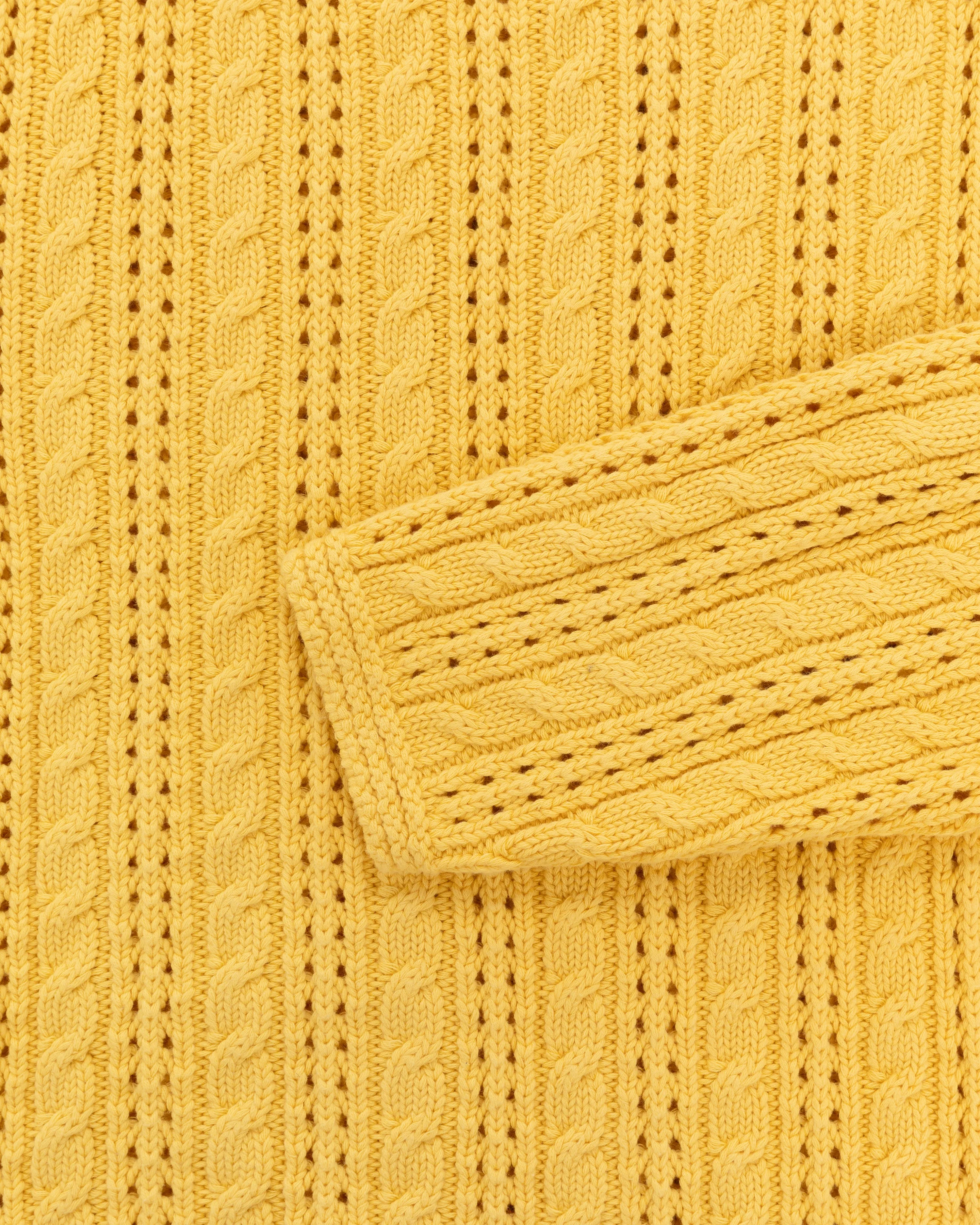 Pointelle Cable Crewneck Sweater sold by Aime Leon Dore product image thumbnail 5