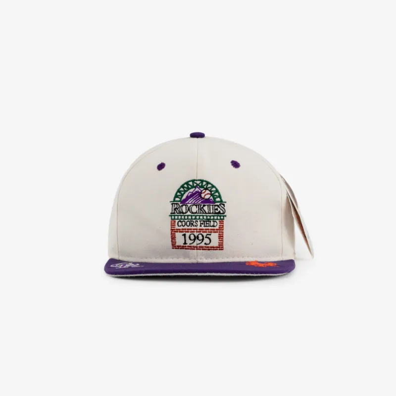 Vintage 1995 Colorado Rockies Snapback made by Aime Leon Dore