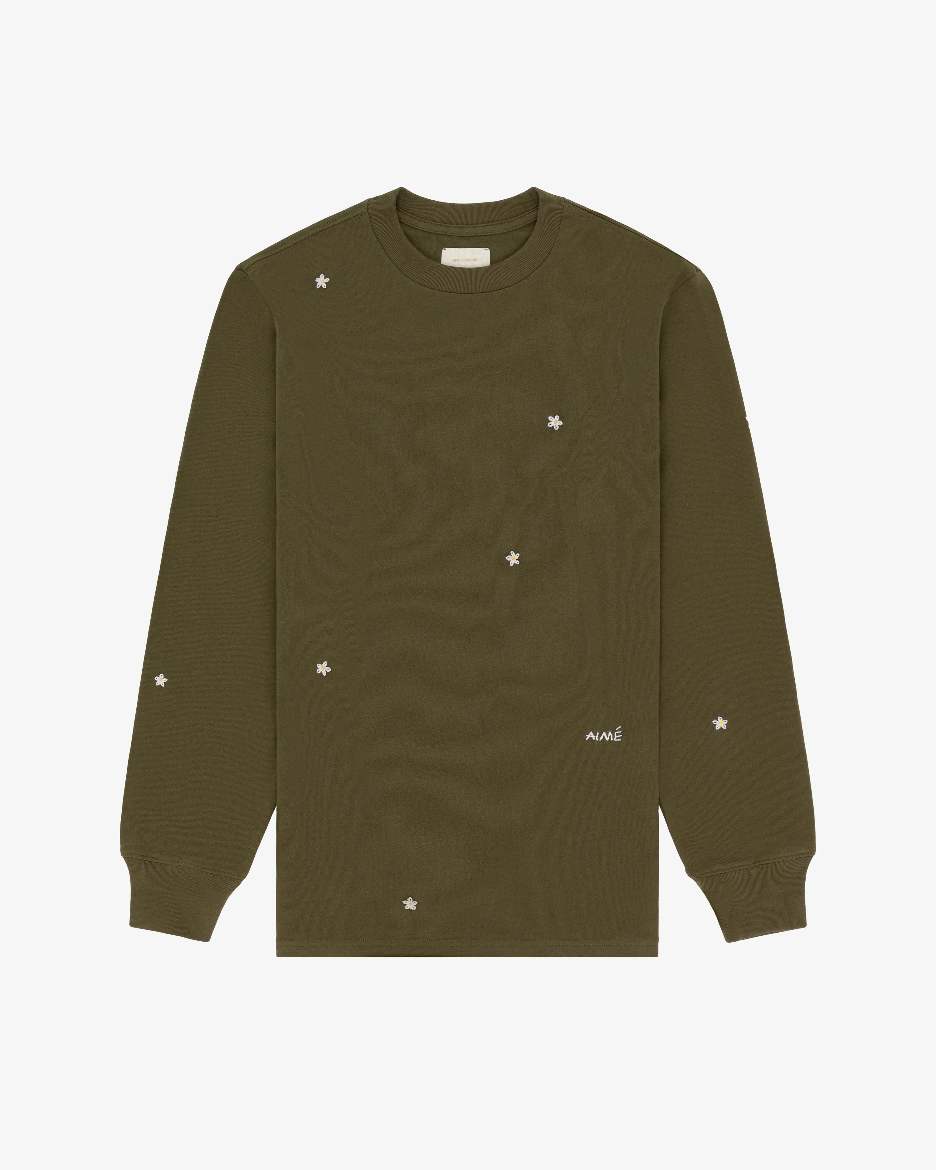 Floral Embroidered Long-Sleeve Tee sold by Aime Leon Dore product image thumbnail 2