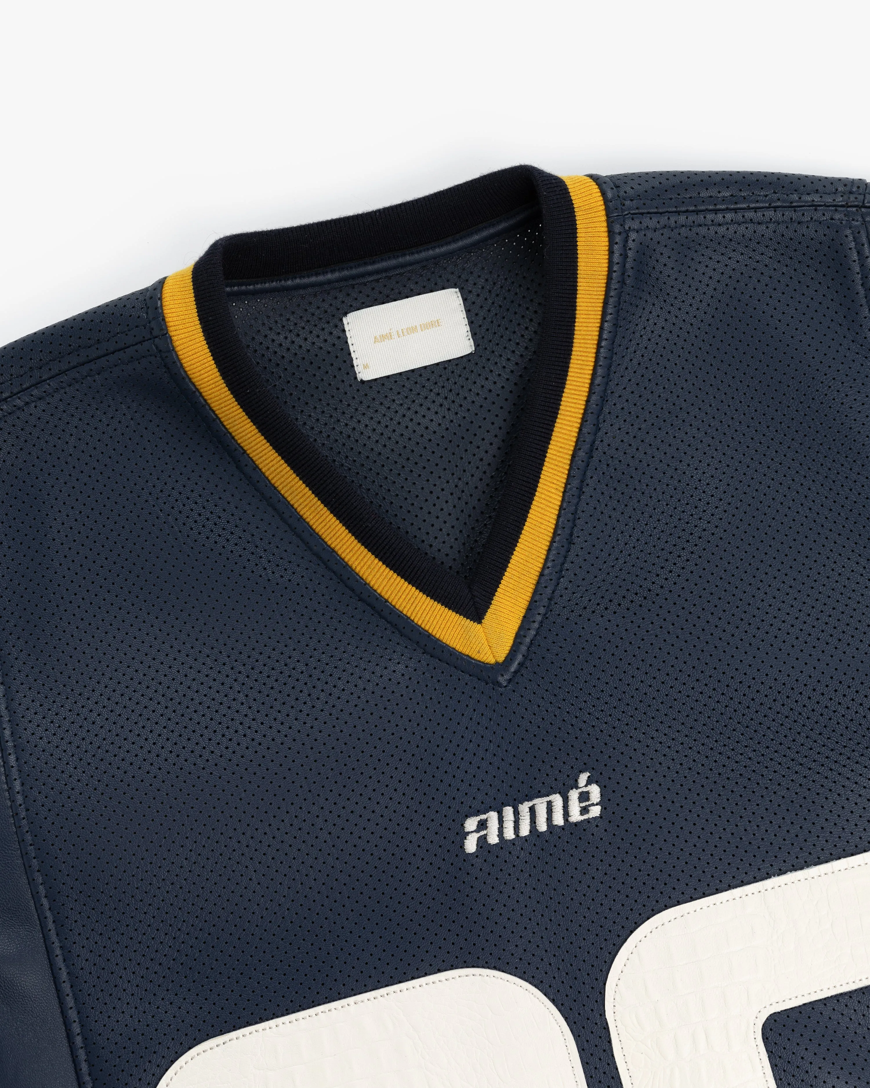 Leather Team Football Jersey sold by Aime Leon Dore product image thumbnail 5