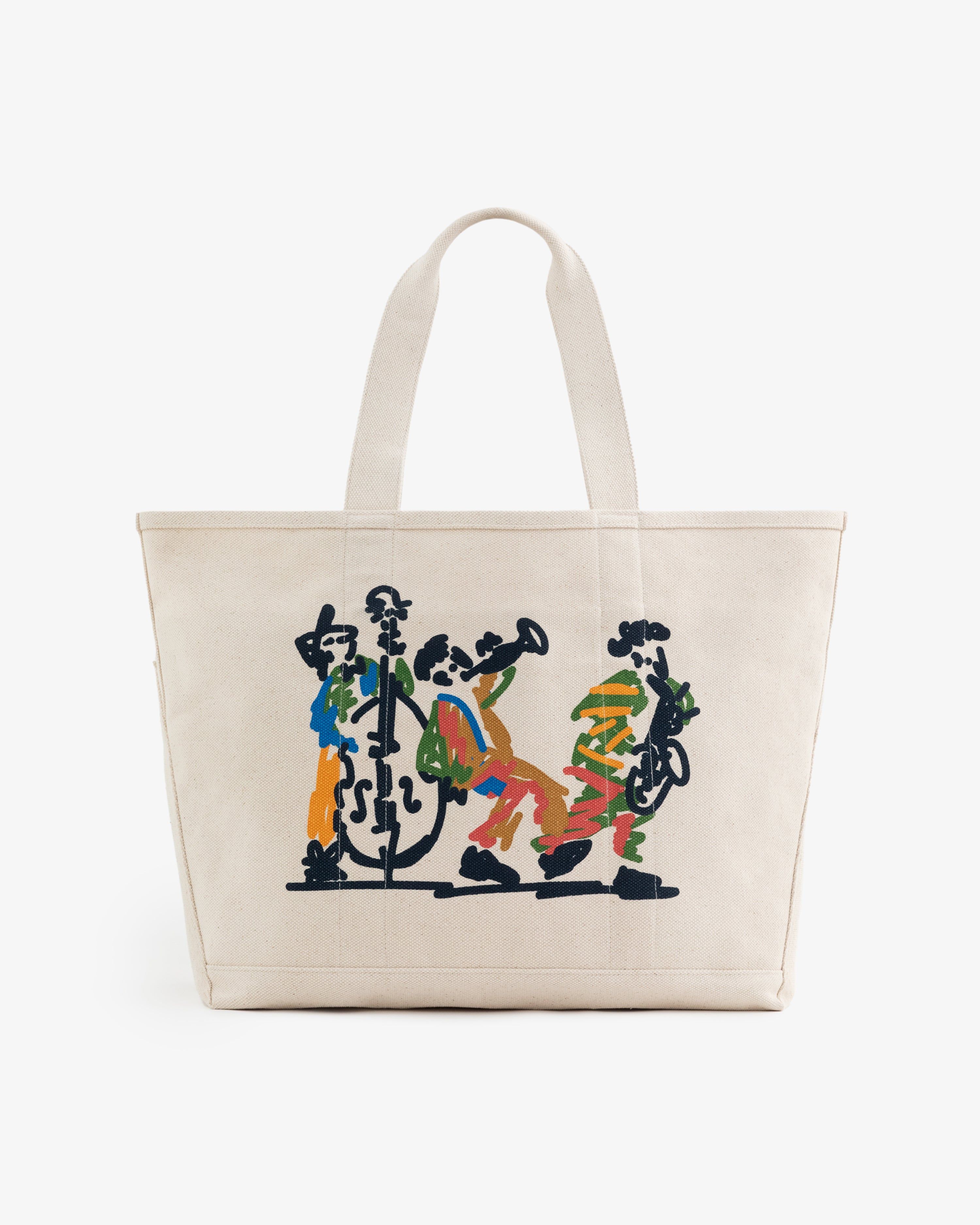 ALD / Drake's Canvas Tote Bag sold by Aime Leon Dore product image thumbnail 3