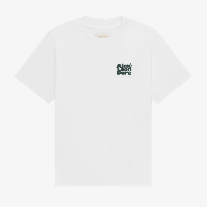 Stacked Logo  Tee sold by Aime Leon Dore