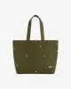 Floral Embroidered Large Canvas Tote Bag sold by Aime Leon Dore