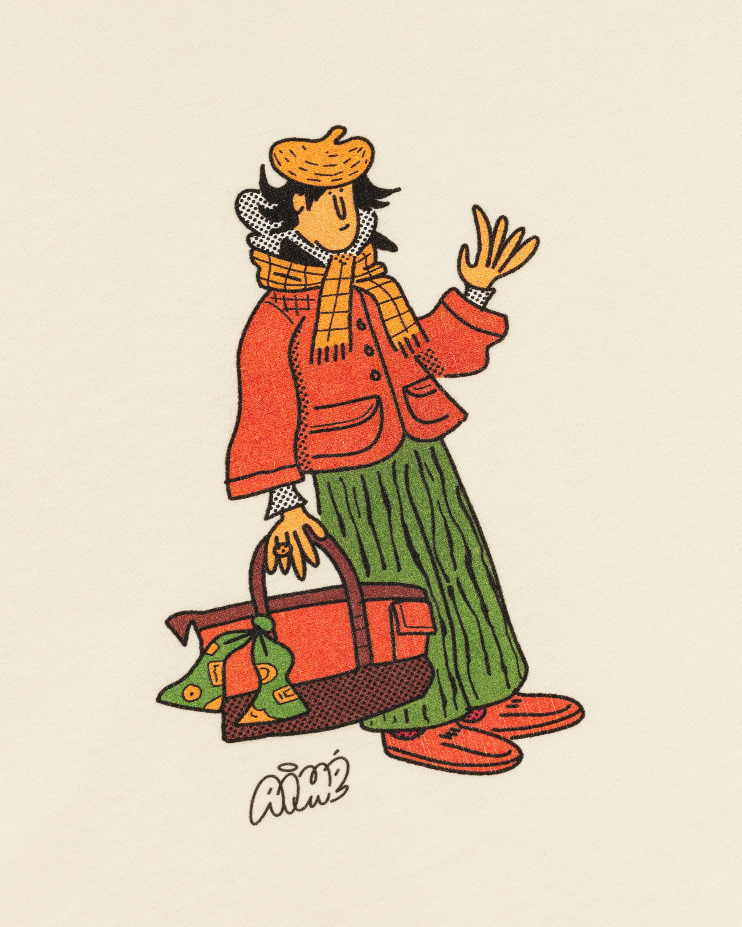 Caricature Graphic Tee sold by Aime Leon Dore product image thumbnail 3