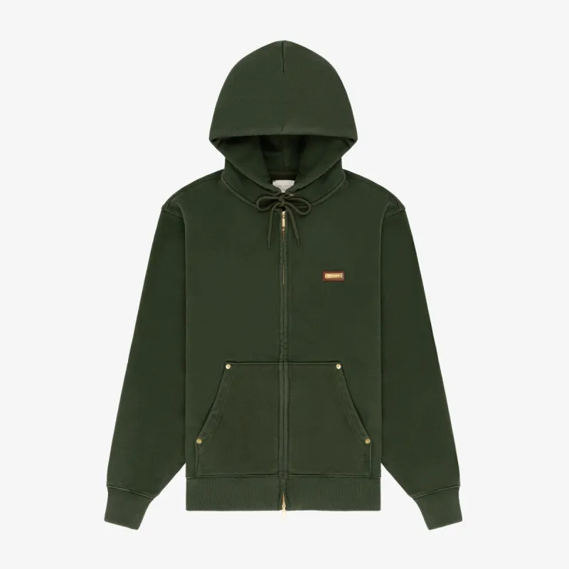 Washed Full-Zip Hoodie sold by Aime Leon Dore